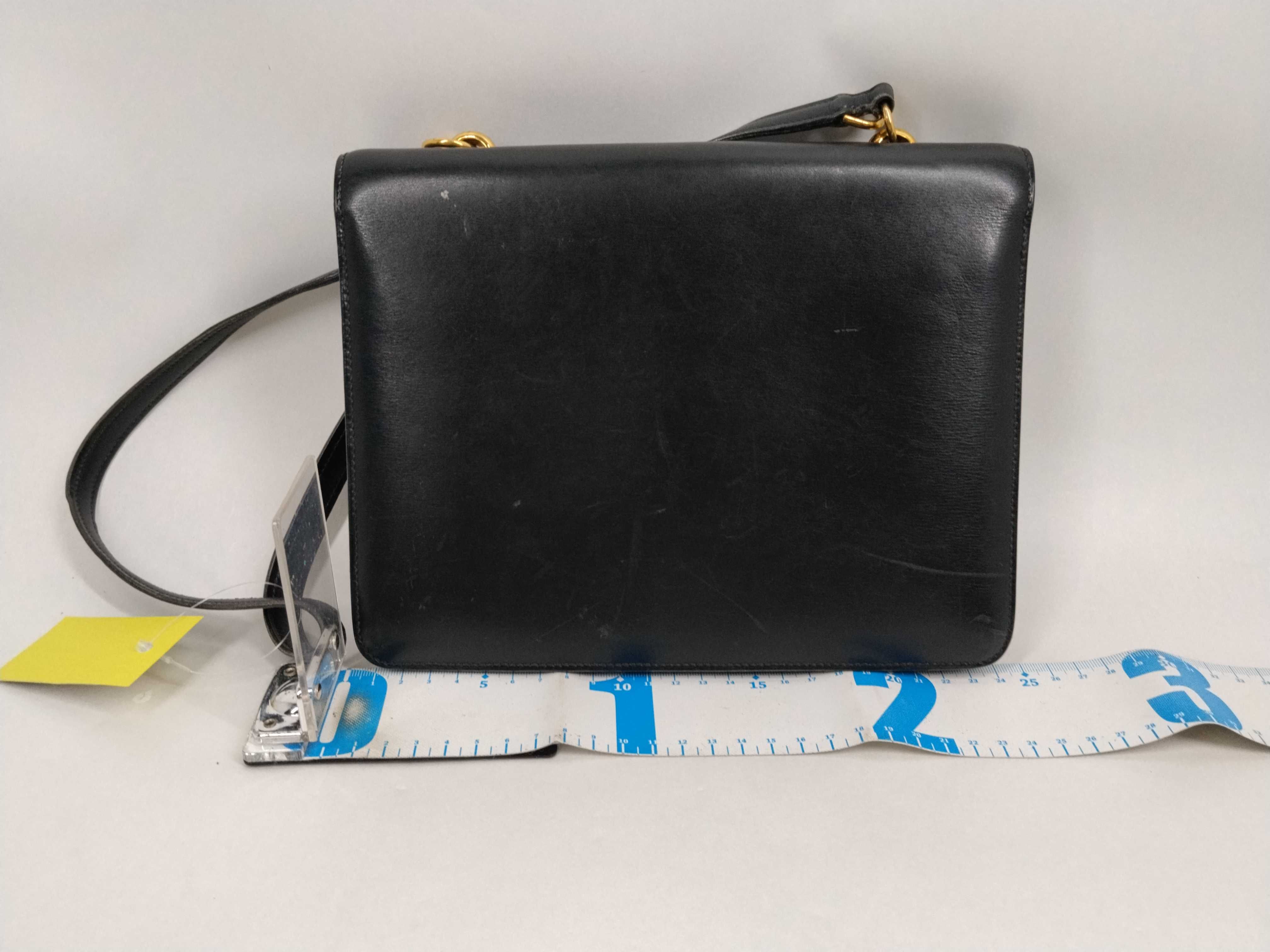 Sandrine Box Calf Vintage Shoulder Bag — view 2