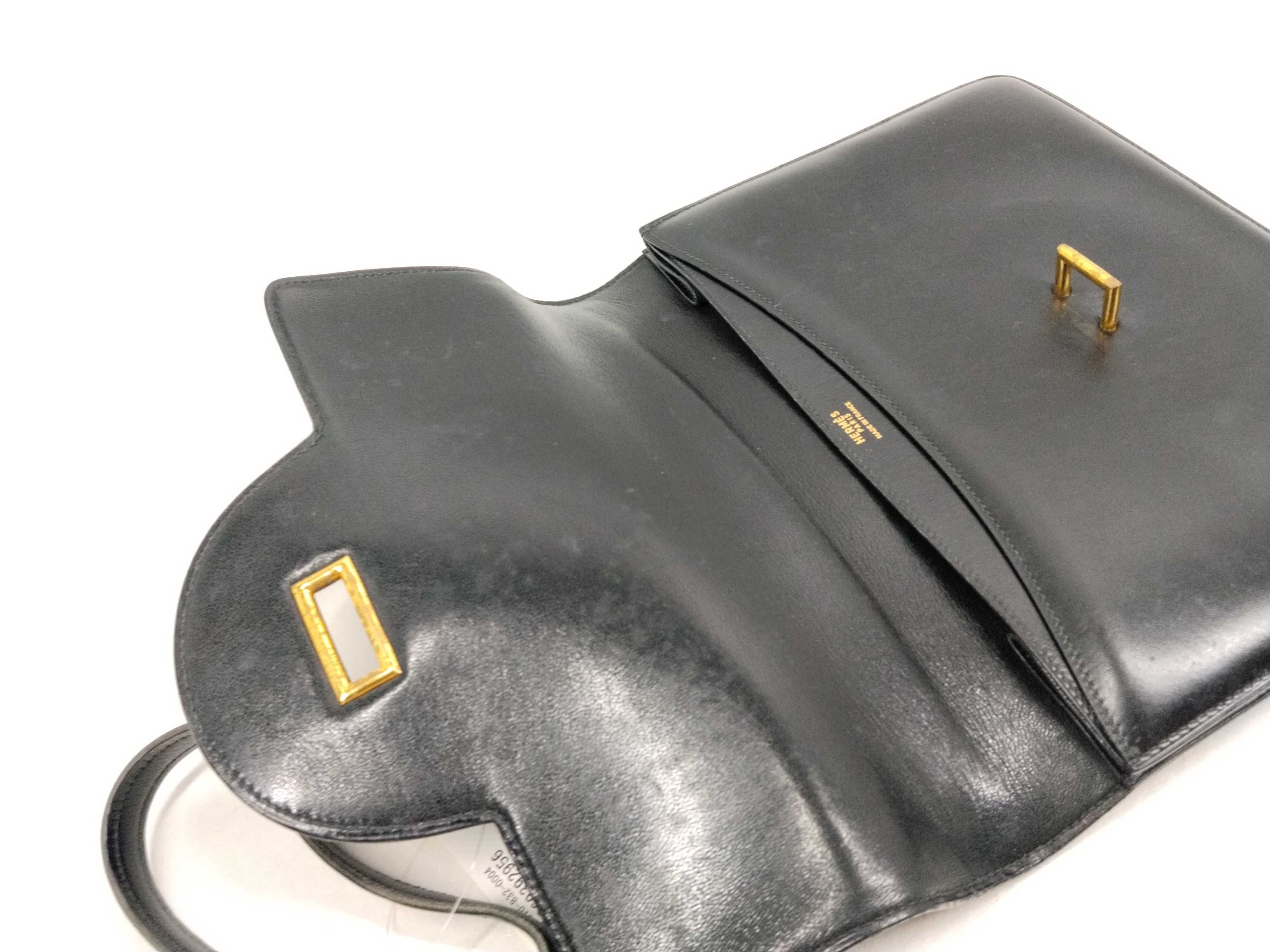 Sandrine Box Calf Vintage Shoulder Bag — view 11
