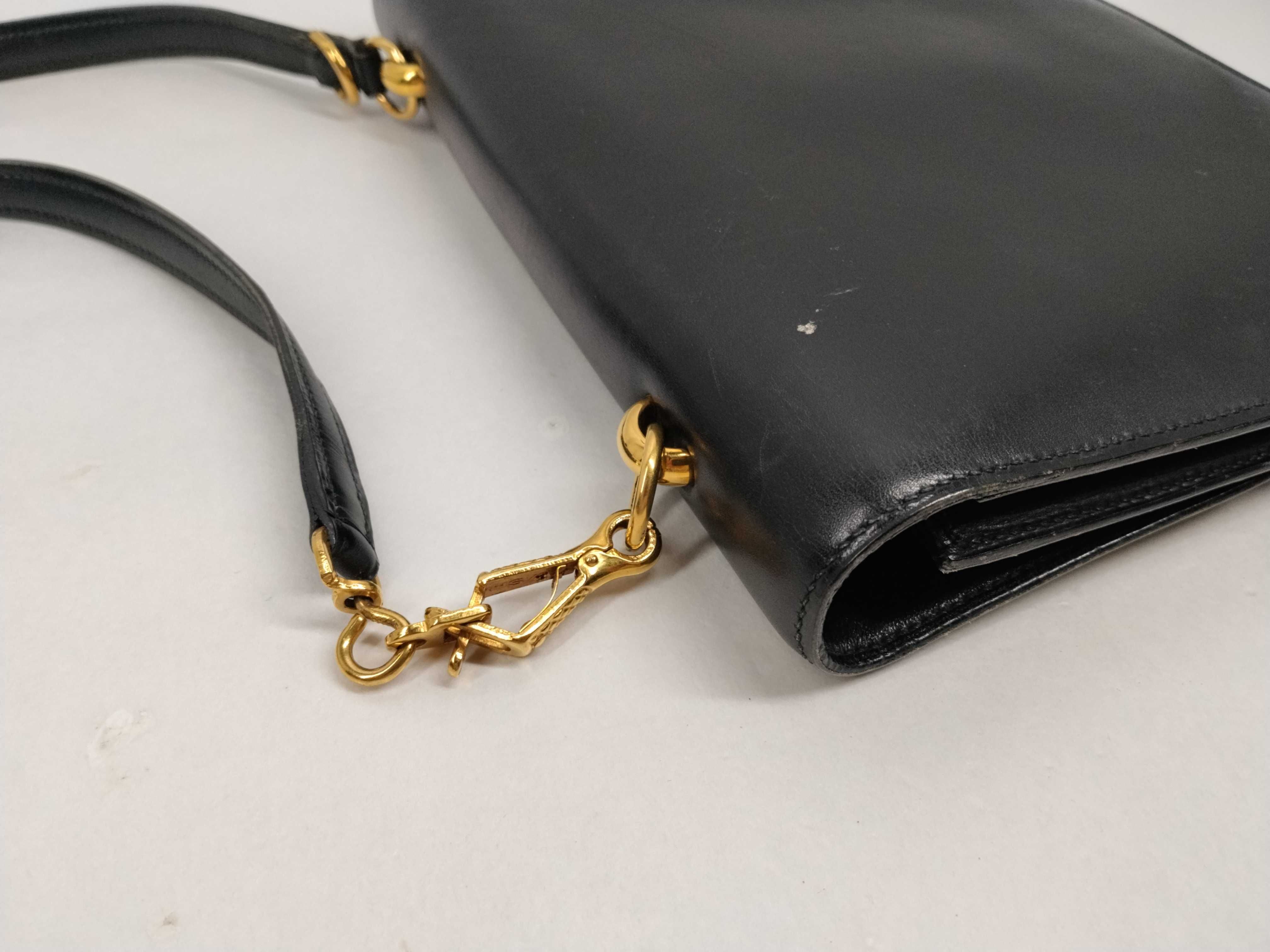Sandrine Box Calf Vintage Shoulder Bag — view 5
