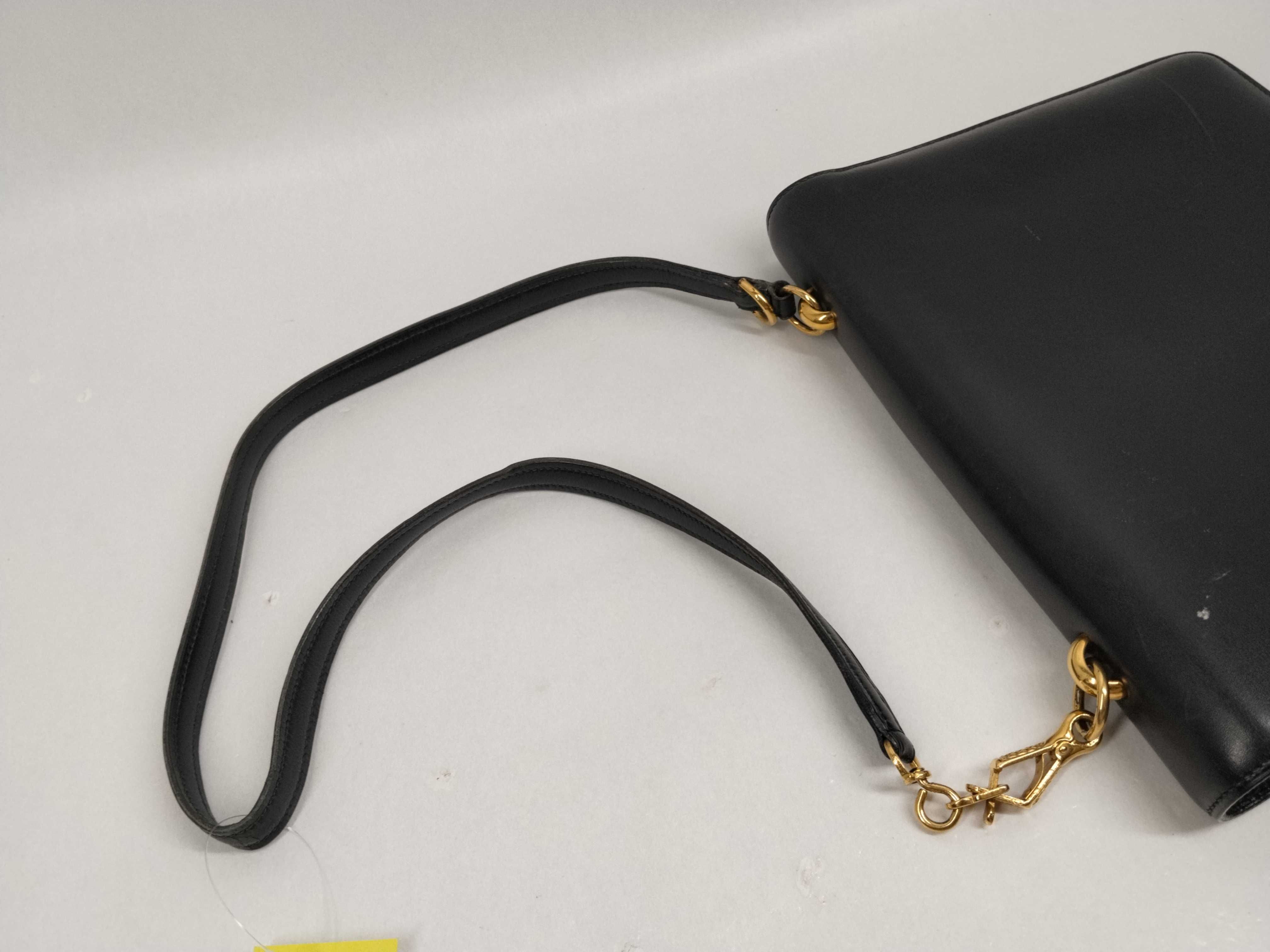Sandrine Box Calf Vintage Shoulder Bag — view 6