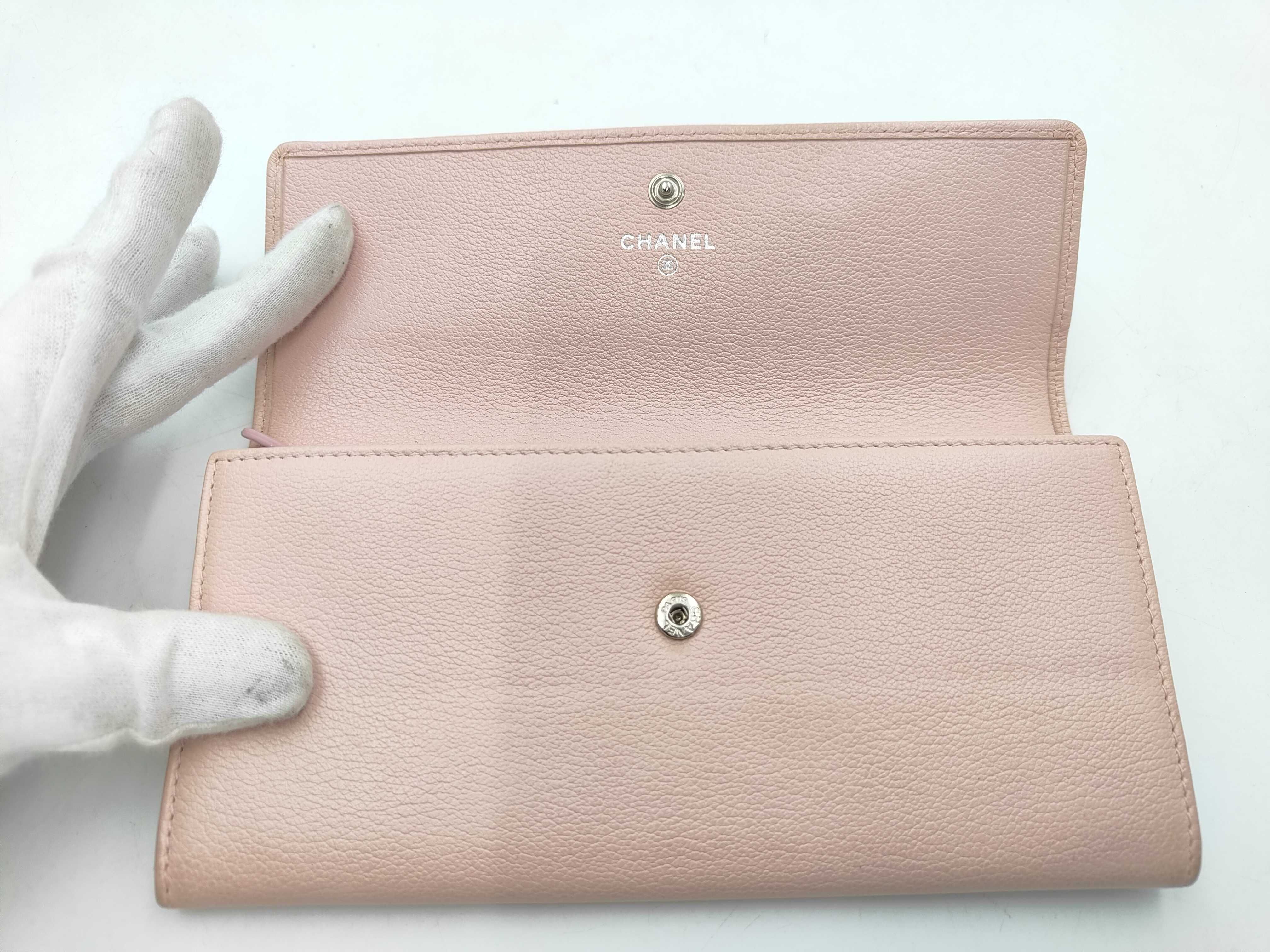 Camellia Flap Long Wallet — view 9