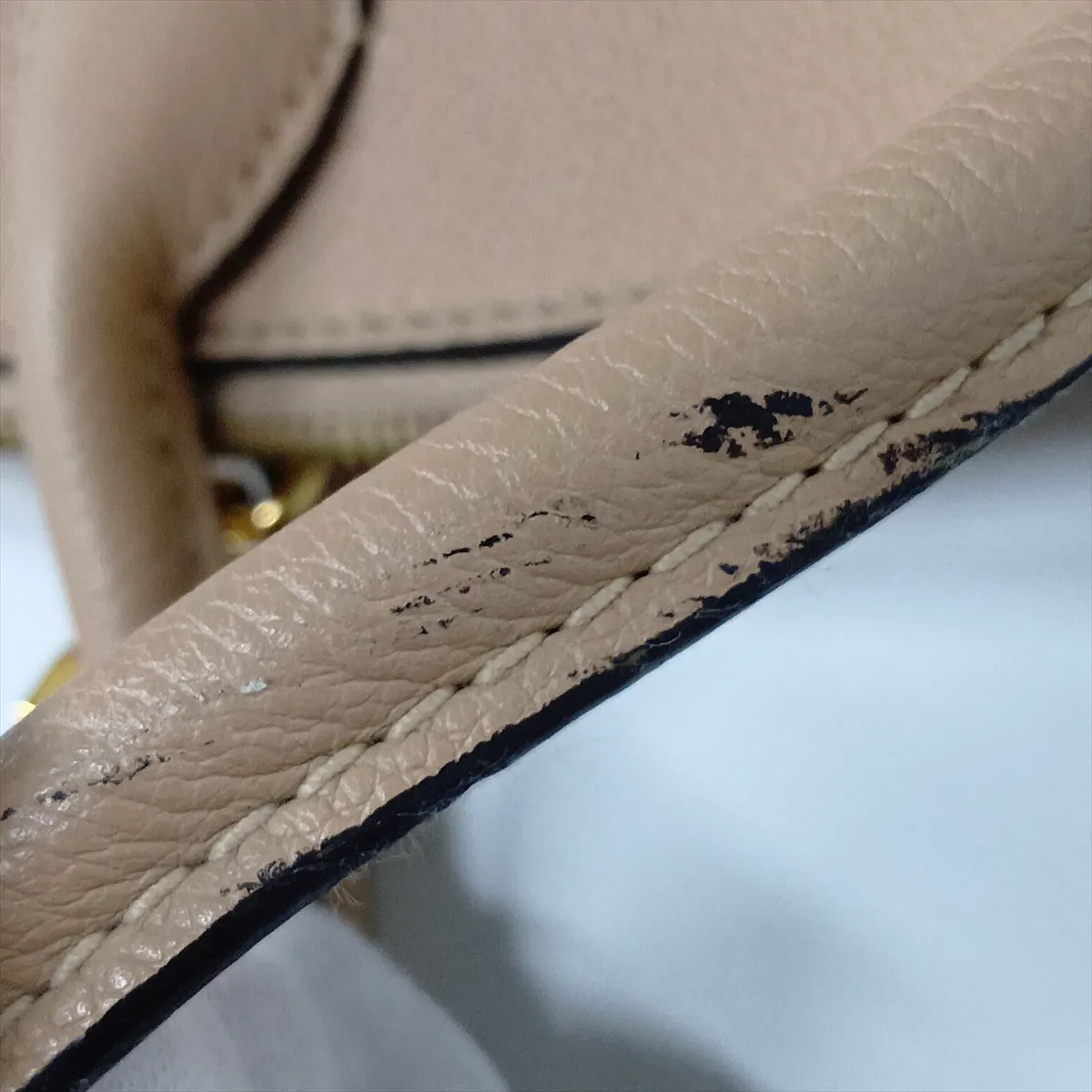 Monogram Empreinte Pont Neuf MM M41750 CA0166 Beige — view 14