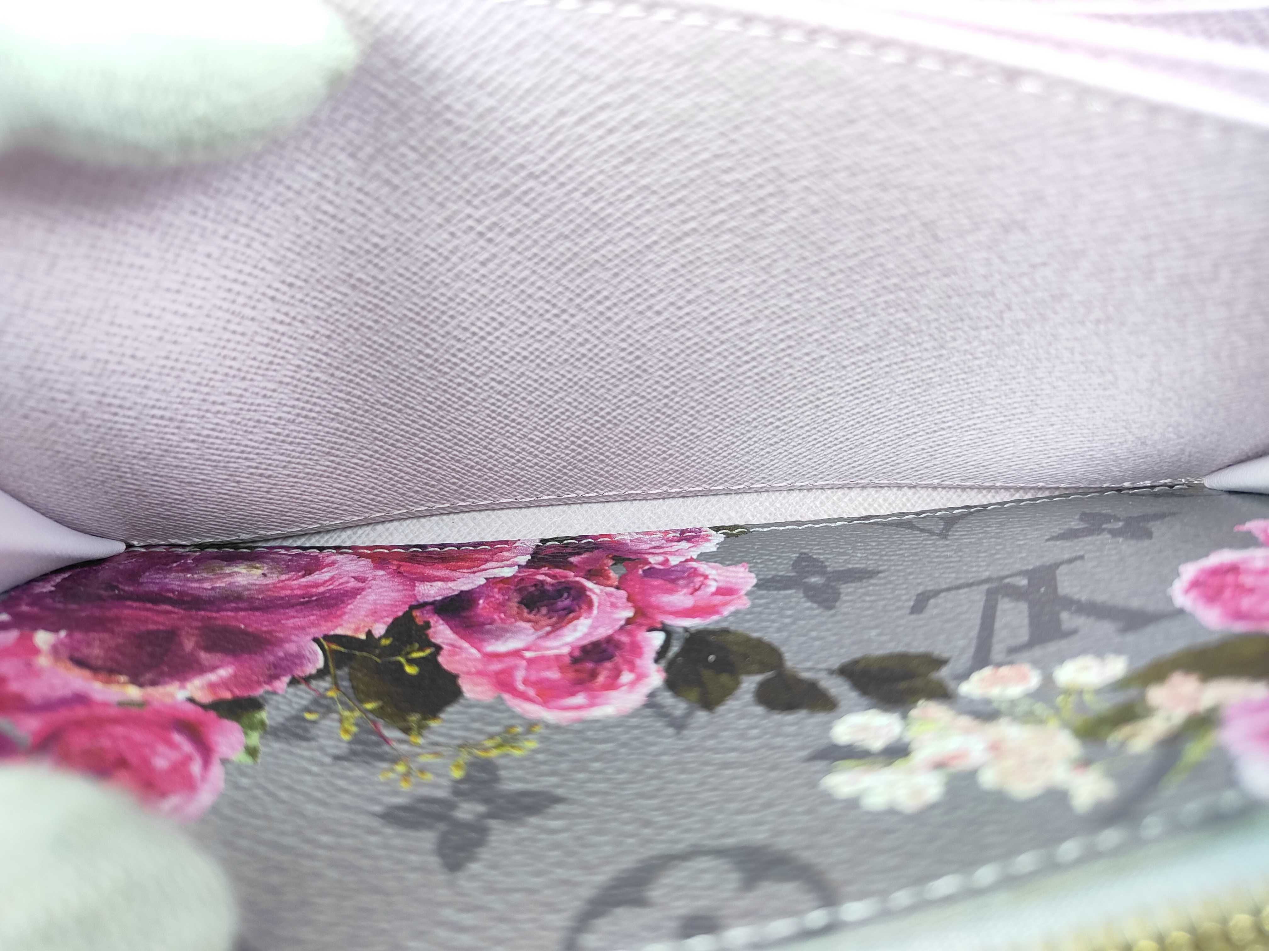 Monogram Zippy Wallet Floral Monogram Wallet — view 14