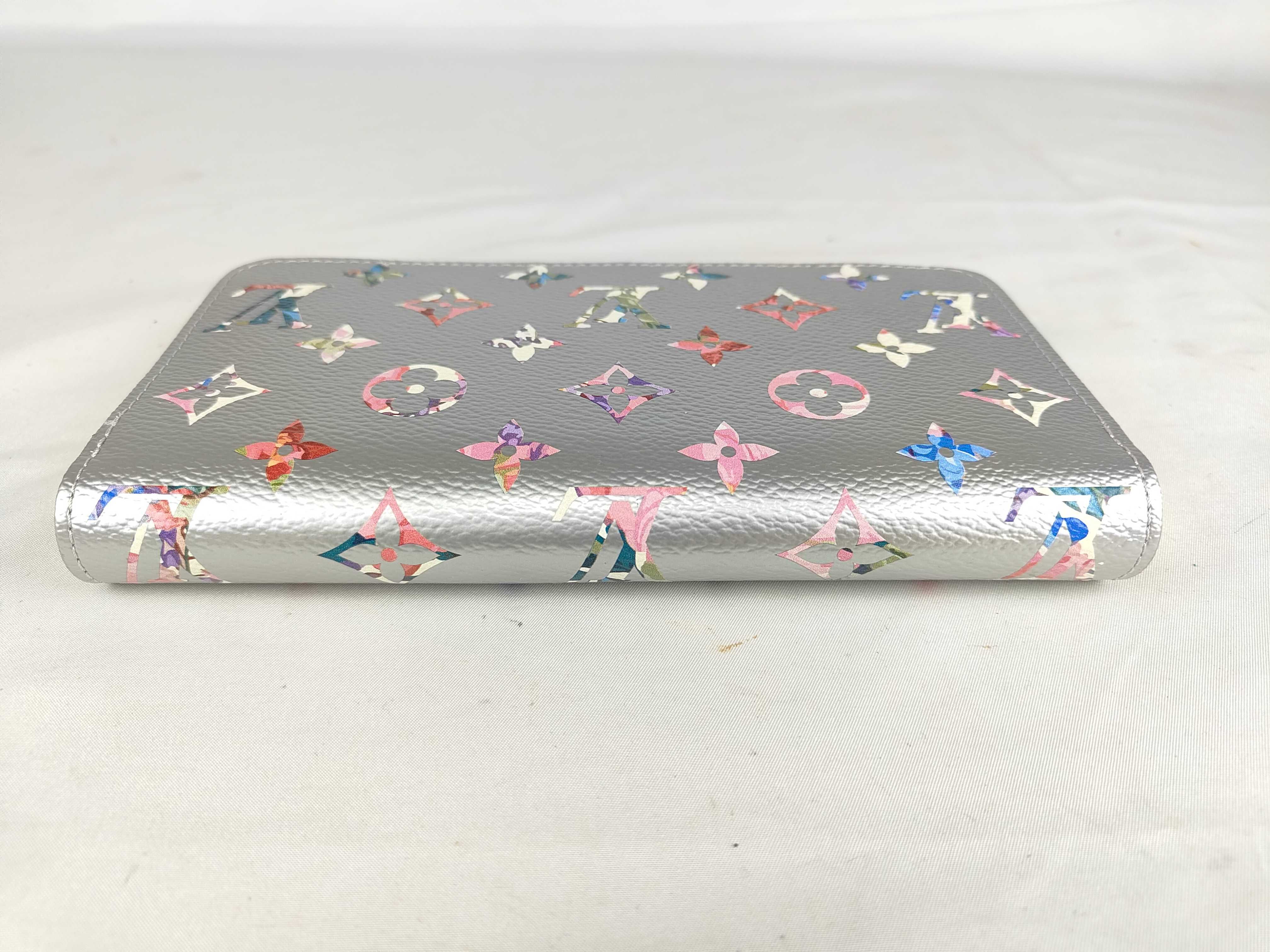 Monogram Zippy Wallet Floral Monogram Wallet — view 3