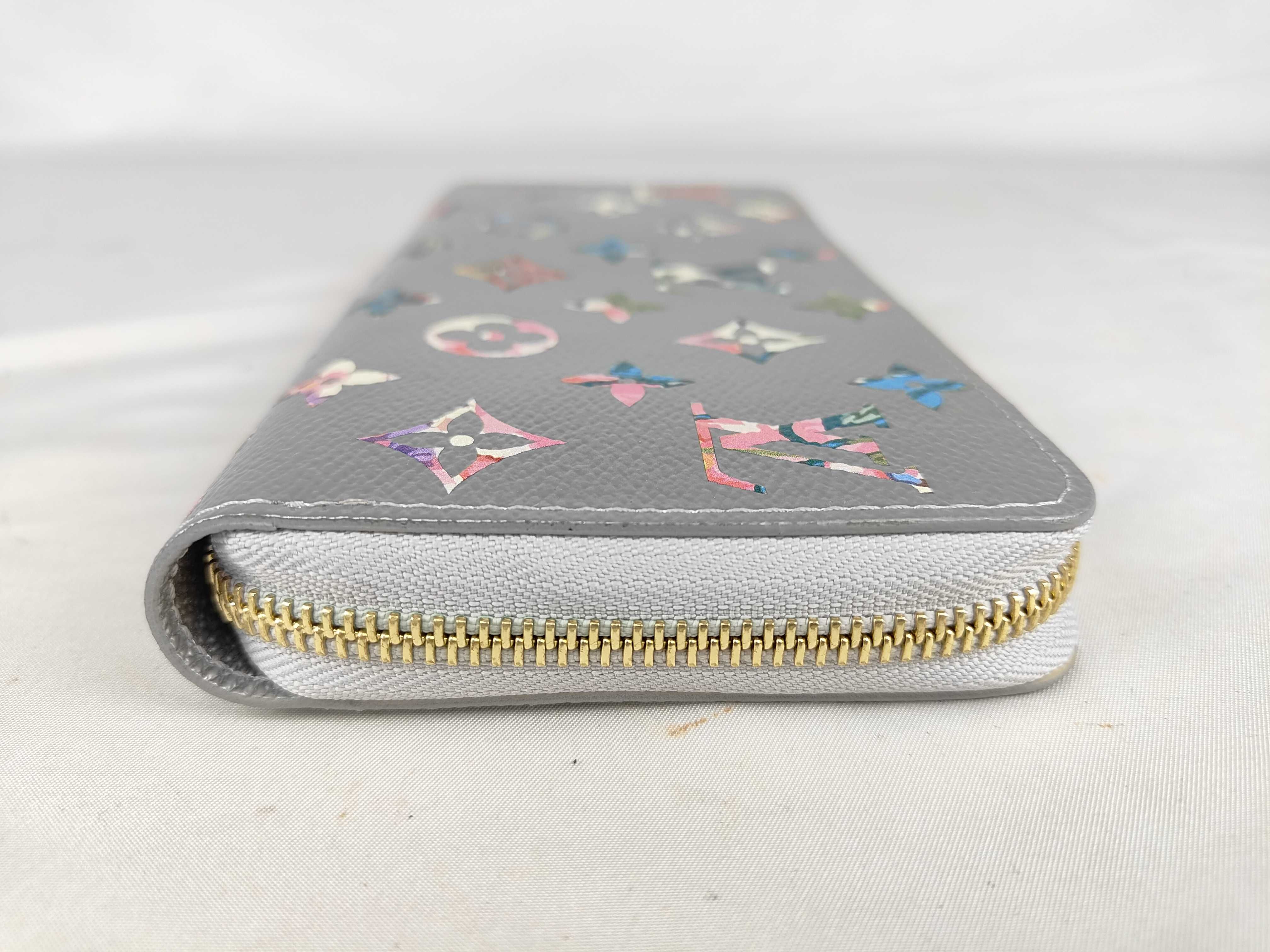 Monogram Zippy Wallet Floral Monogram Wallet — view 4