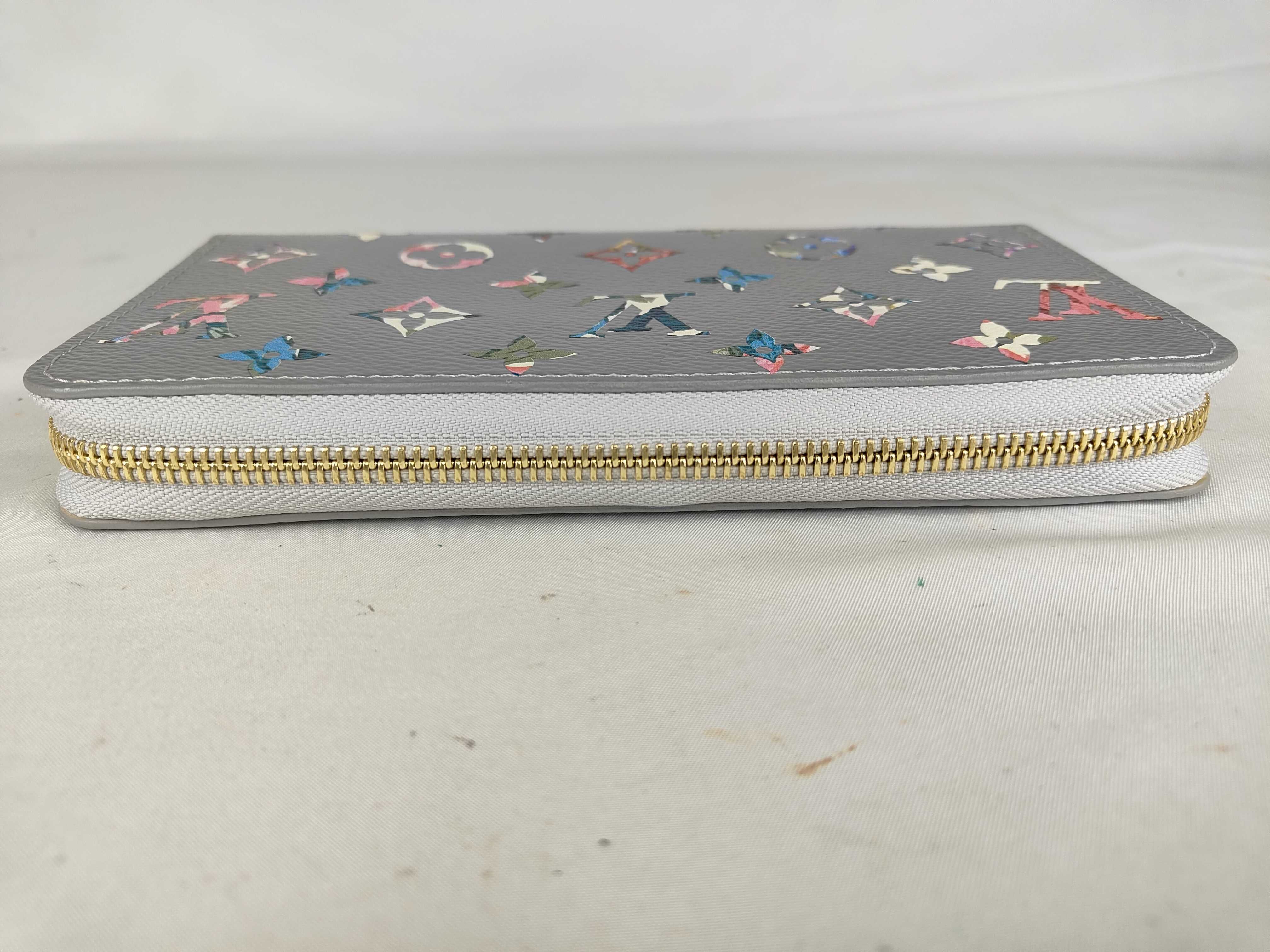 Monogram Zippy Wallet Floral Monogram Wallet — view 6