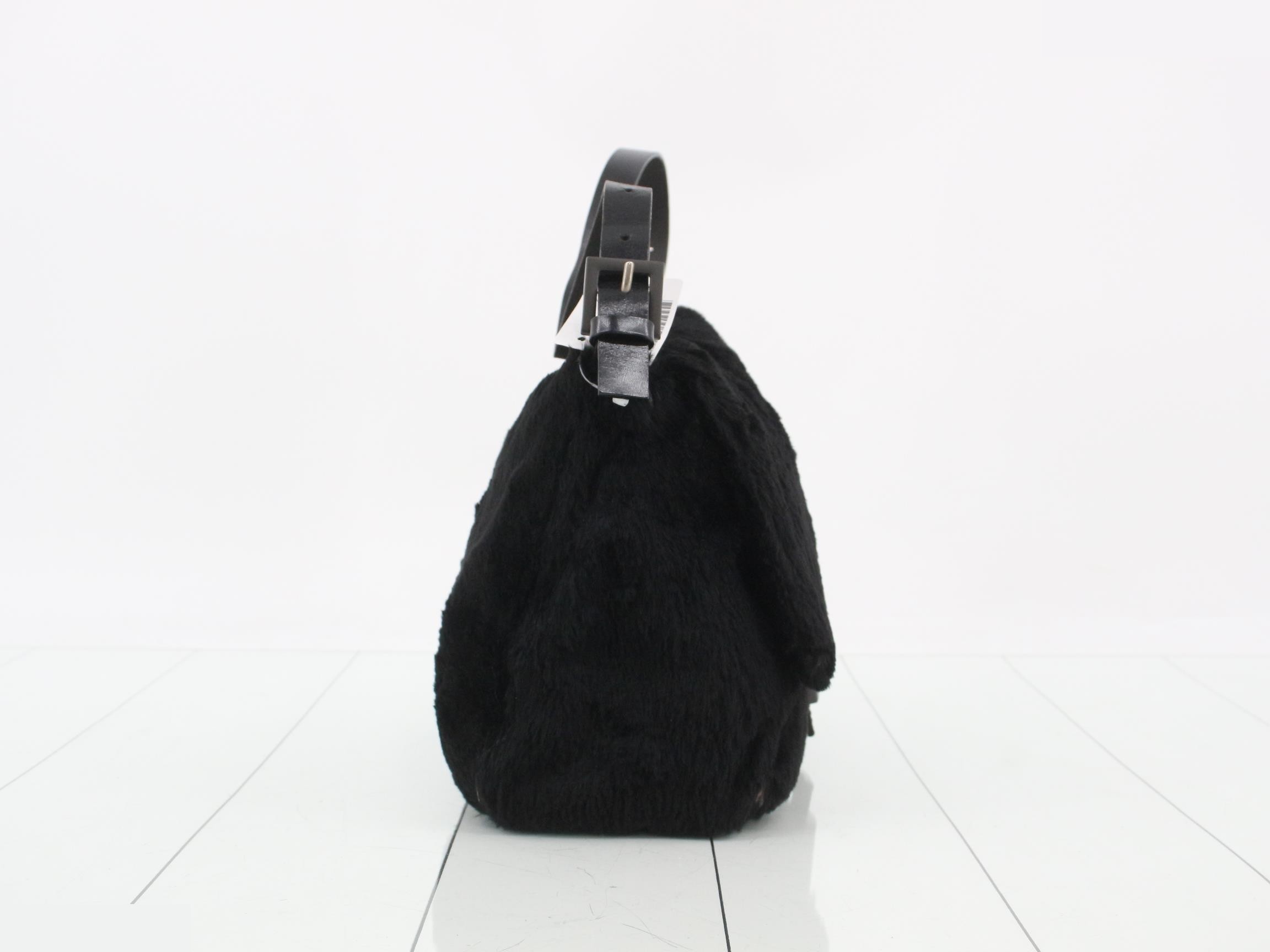 Mamma Baguette Fur One-Shoulder Bag — view 4