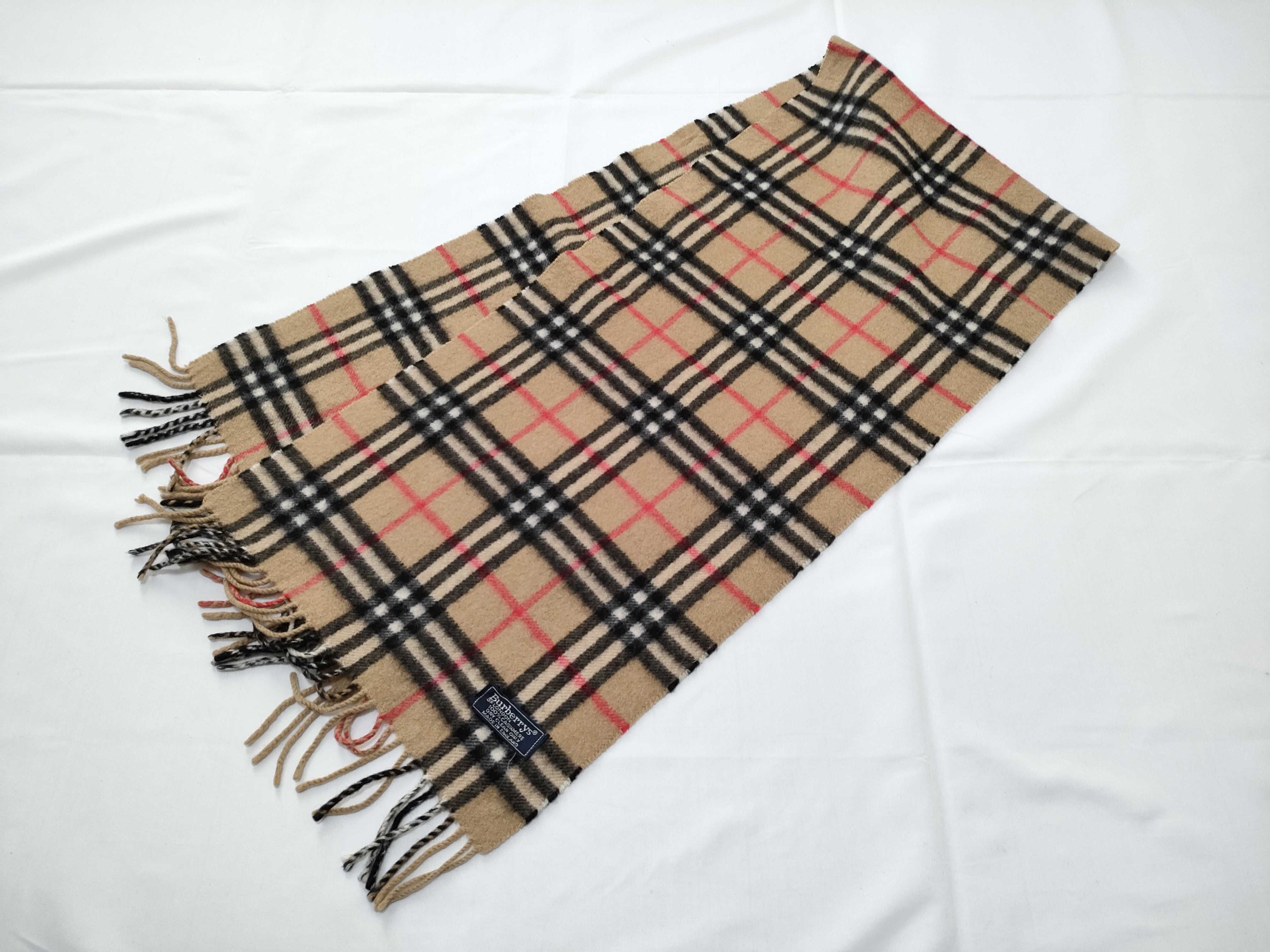 Scarf, Checkered Beige, Other Accessories — view 4