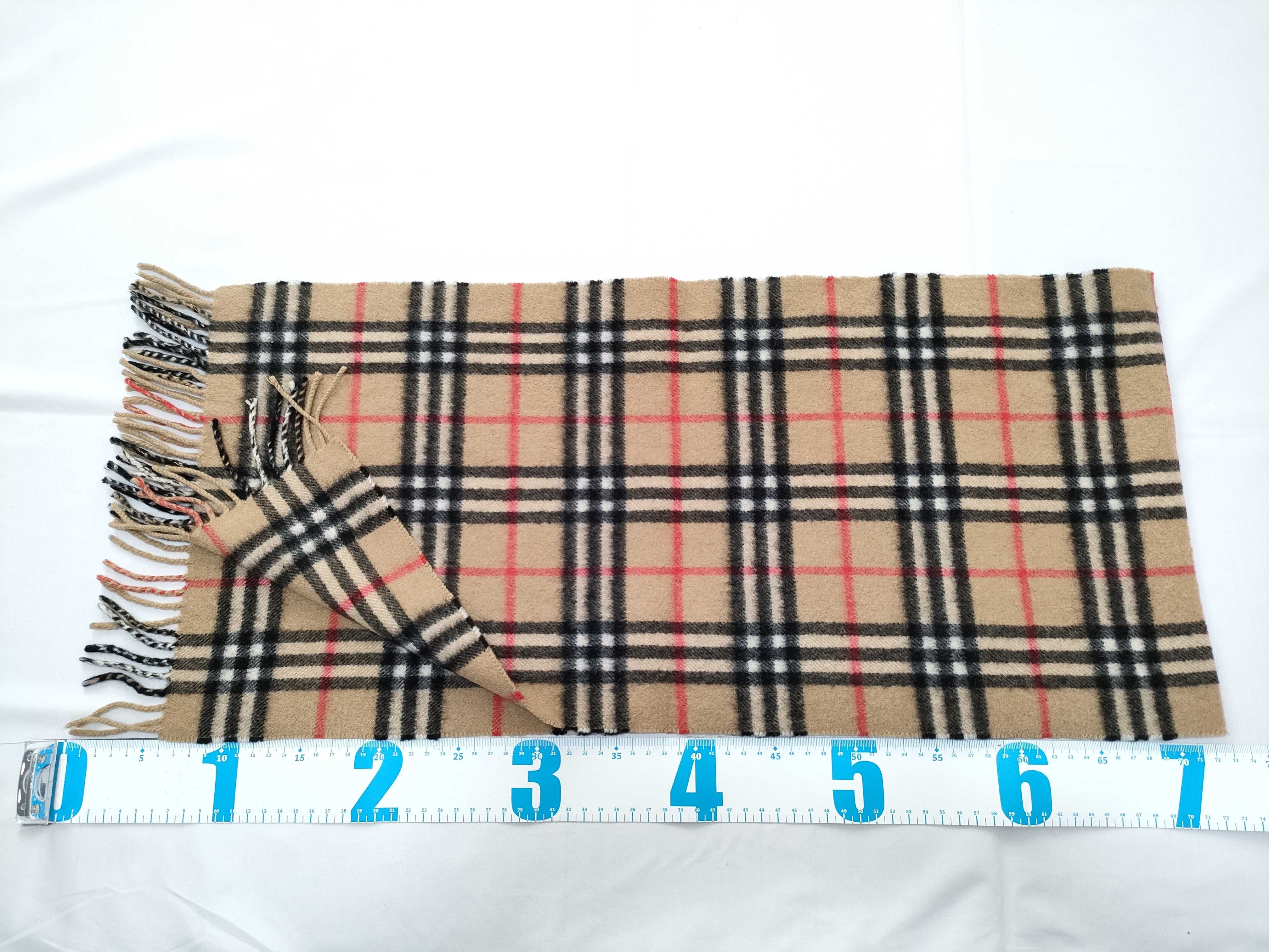 Scarf, Checkered Beige, Other Accessories — view 5