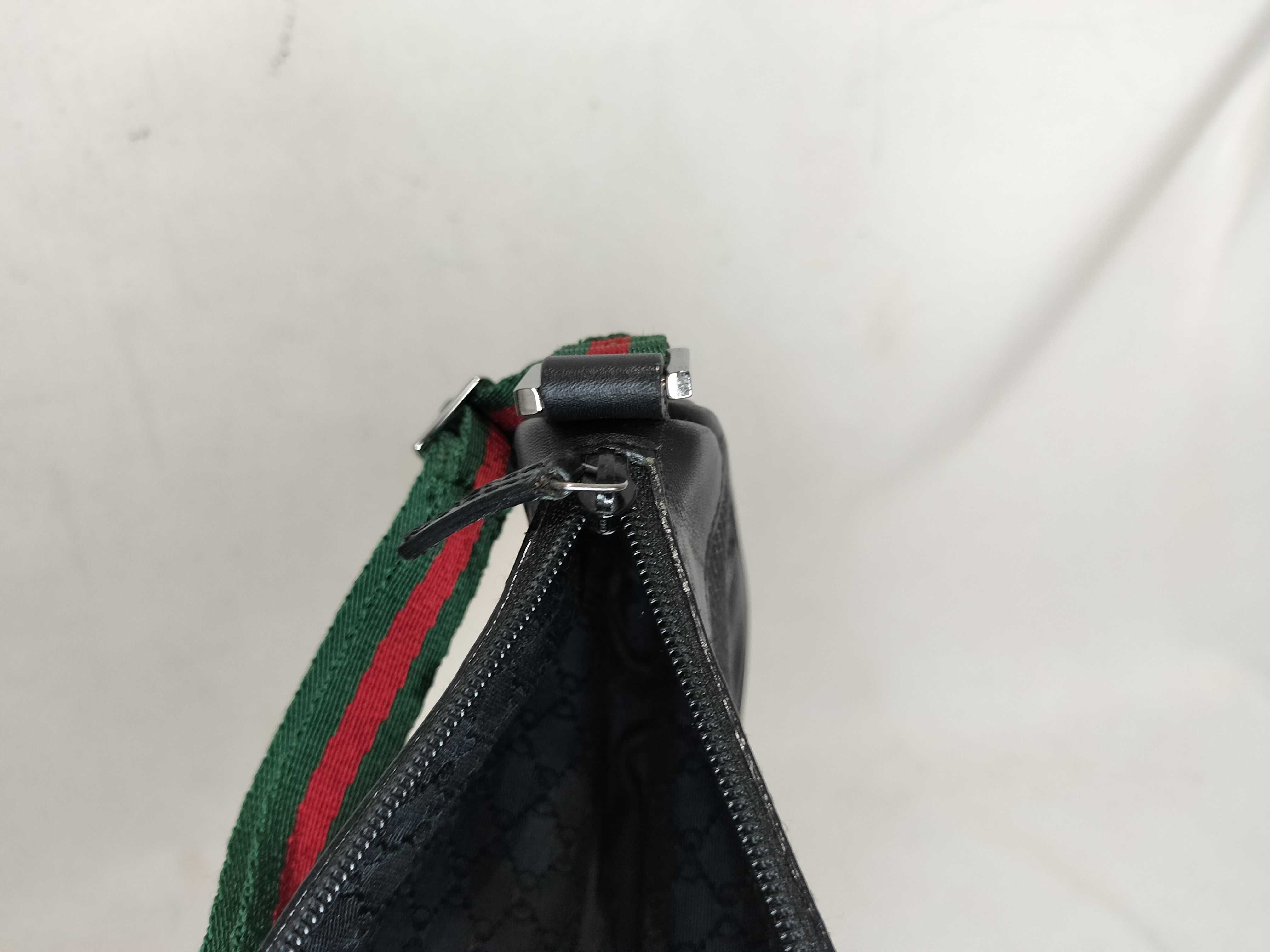 Denim Sherry Line Mini Handbag Accessory Pouch Handbag — view 12