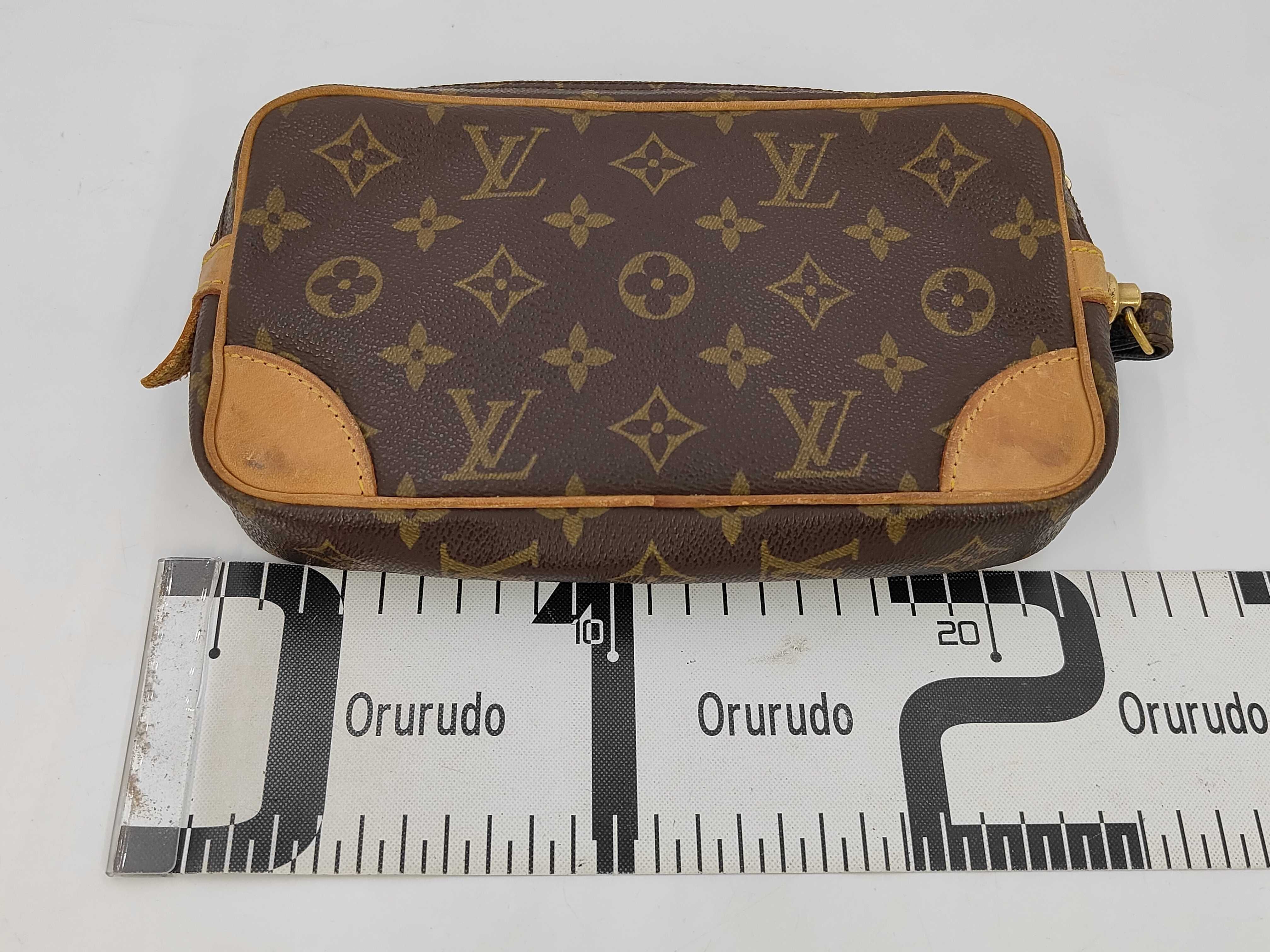 Monogram Louis Vuitton Marly Dragonne Clutch Bag — view 2