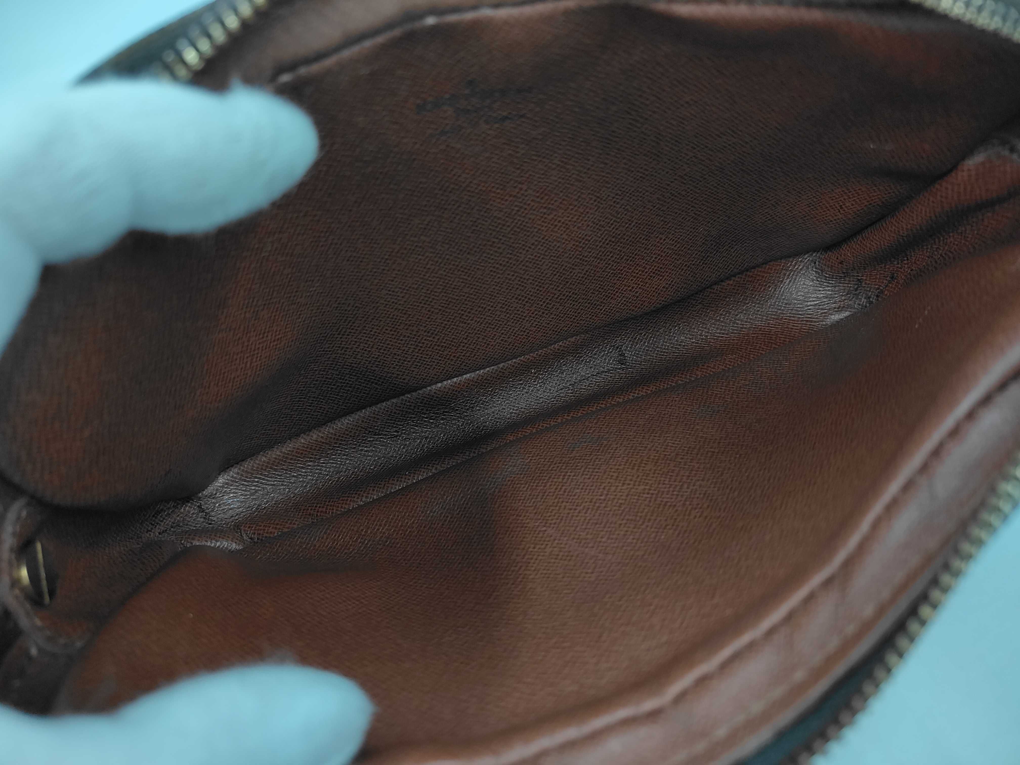Monogram Louis Vuitton Marly Dragonne Clutch Bag — view 8