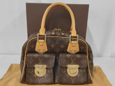 Monogram Manhattan PM M40026 TH4015 Brown Handbag