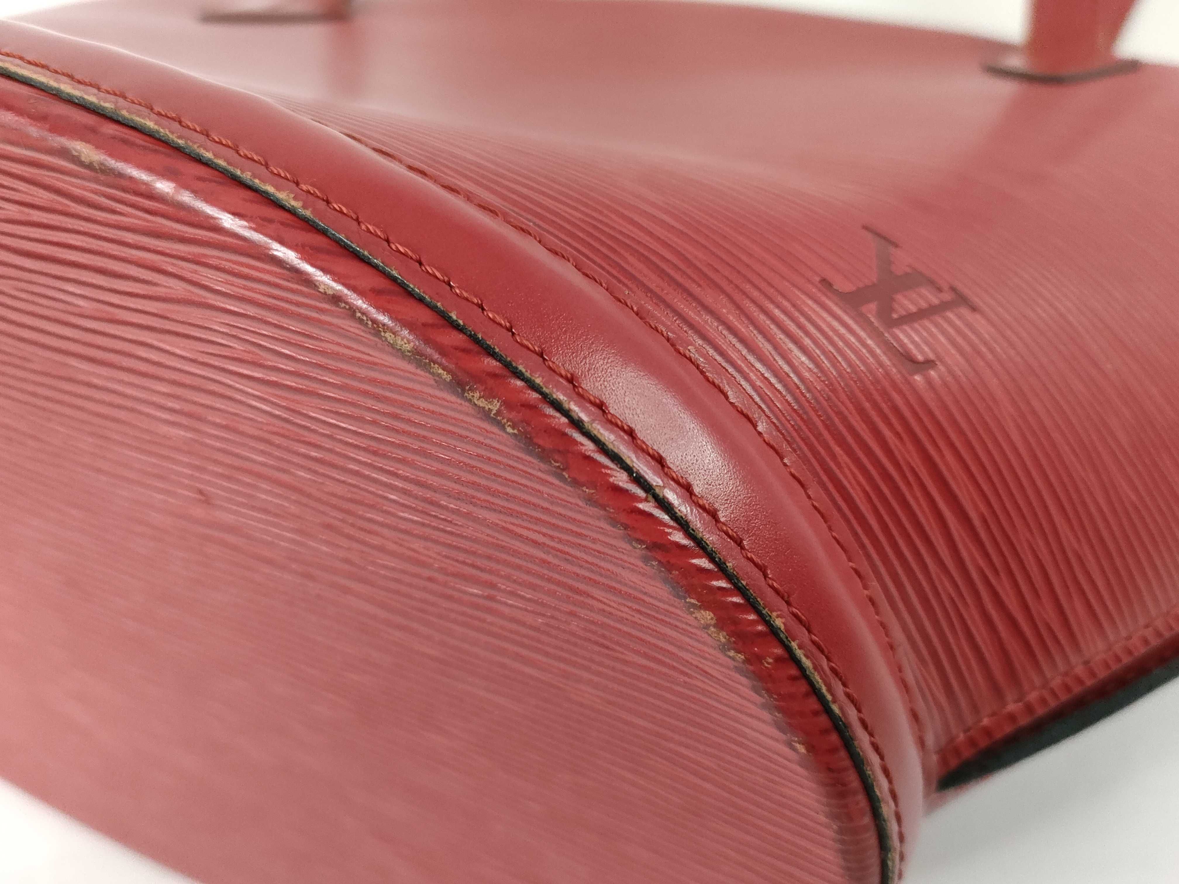 Epi Louis Vuitton M52267 Epi Saint Jacques Shopping Castilian Red Tote Bag — view 6