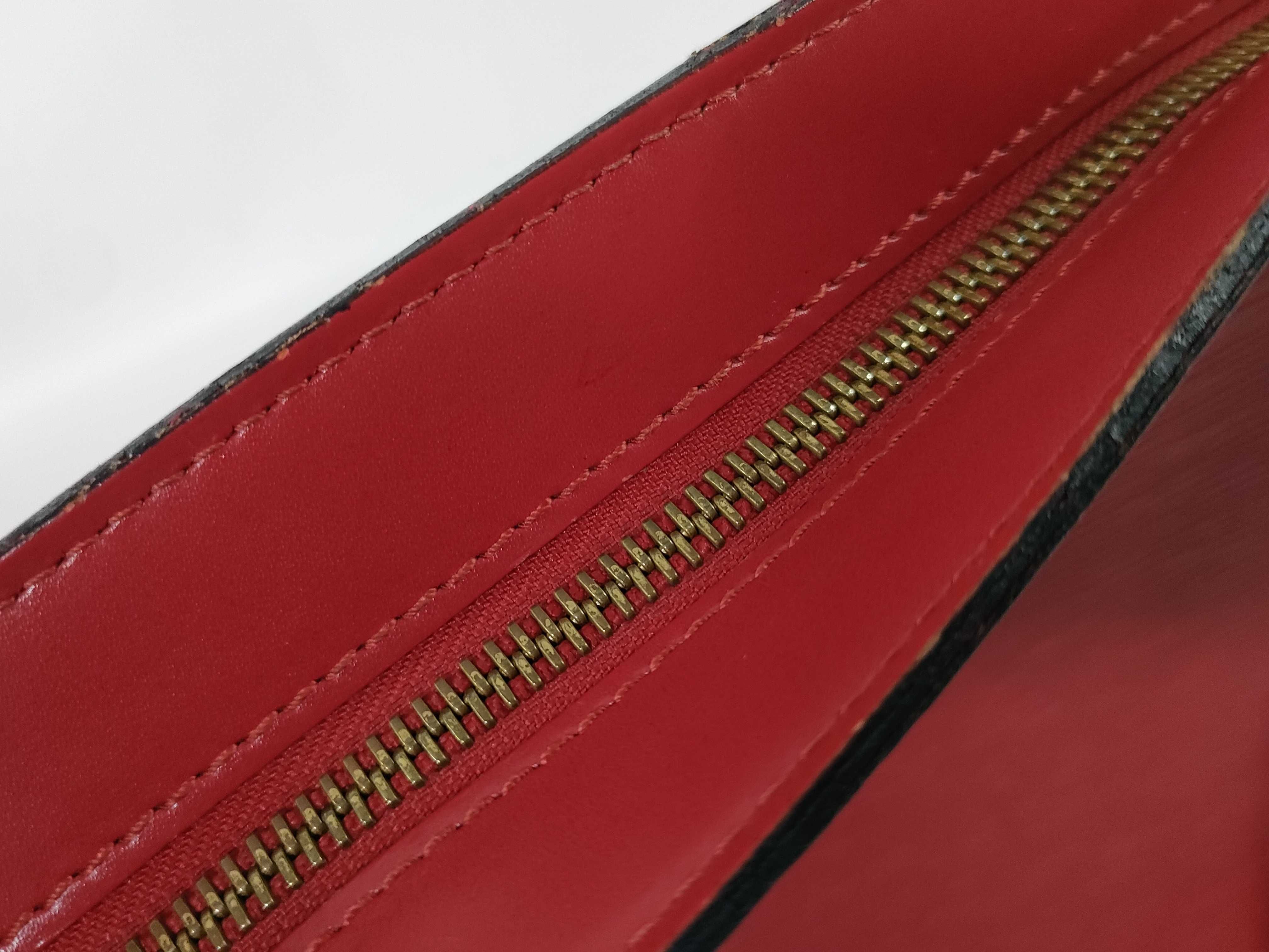 Epi Louis Vuitton M52267 Epi Saint Jacques Shopping Castilian Red Tote Bag — view 8