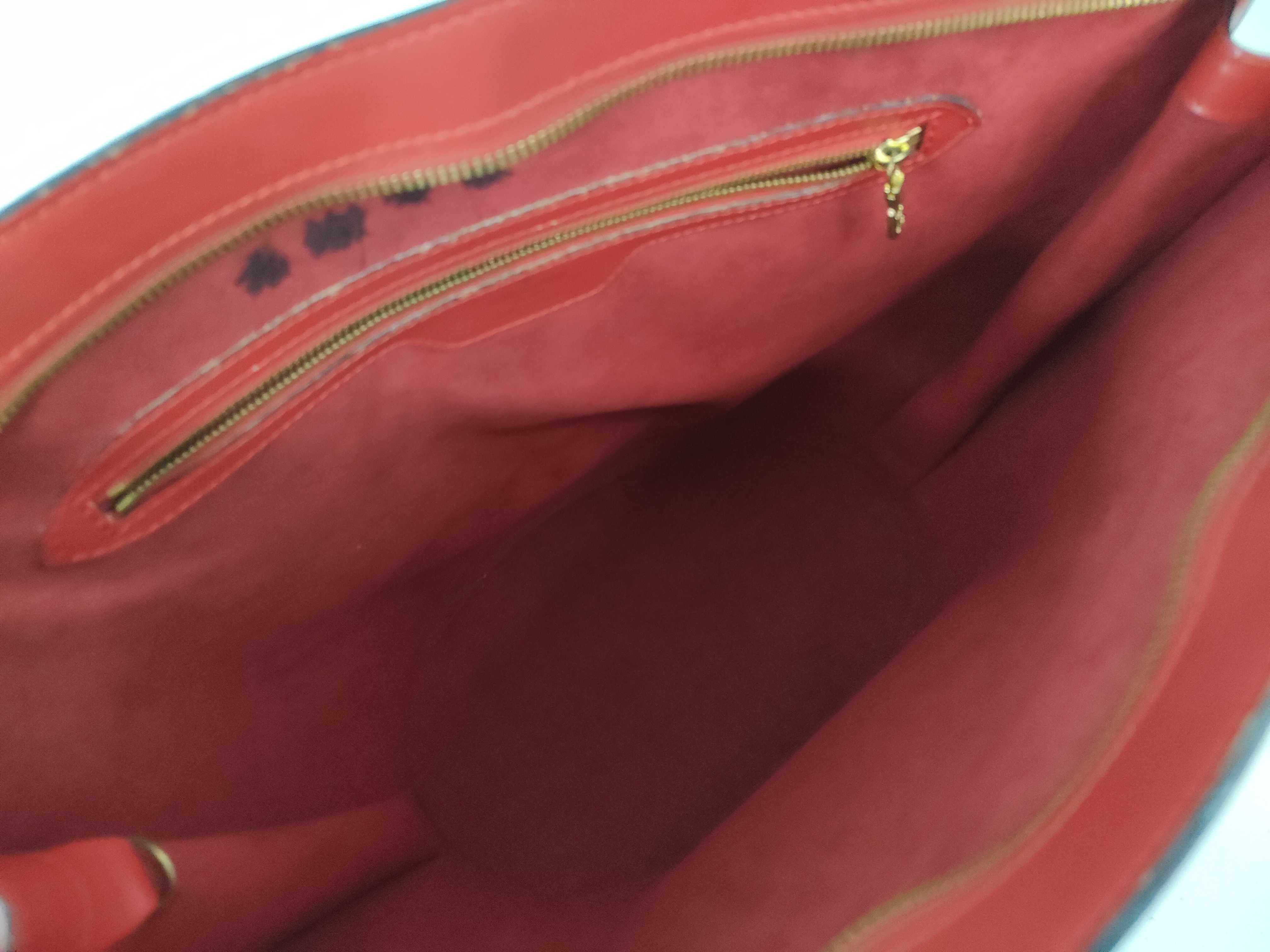 Epi Louis Vuitton M52267 Epi Saint Jacques Shopping Castilian Red Tote Bag — view 9