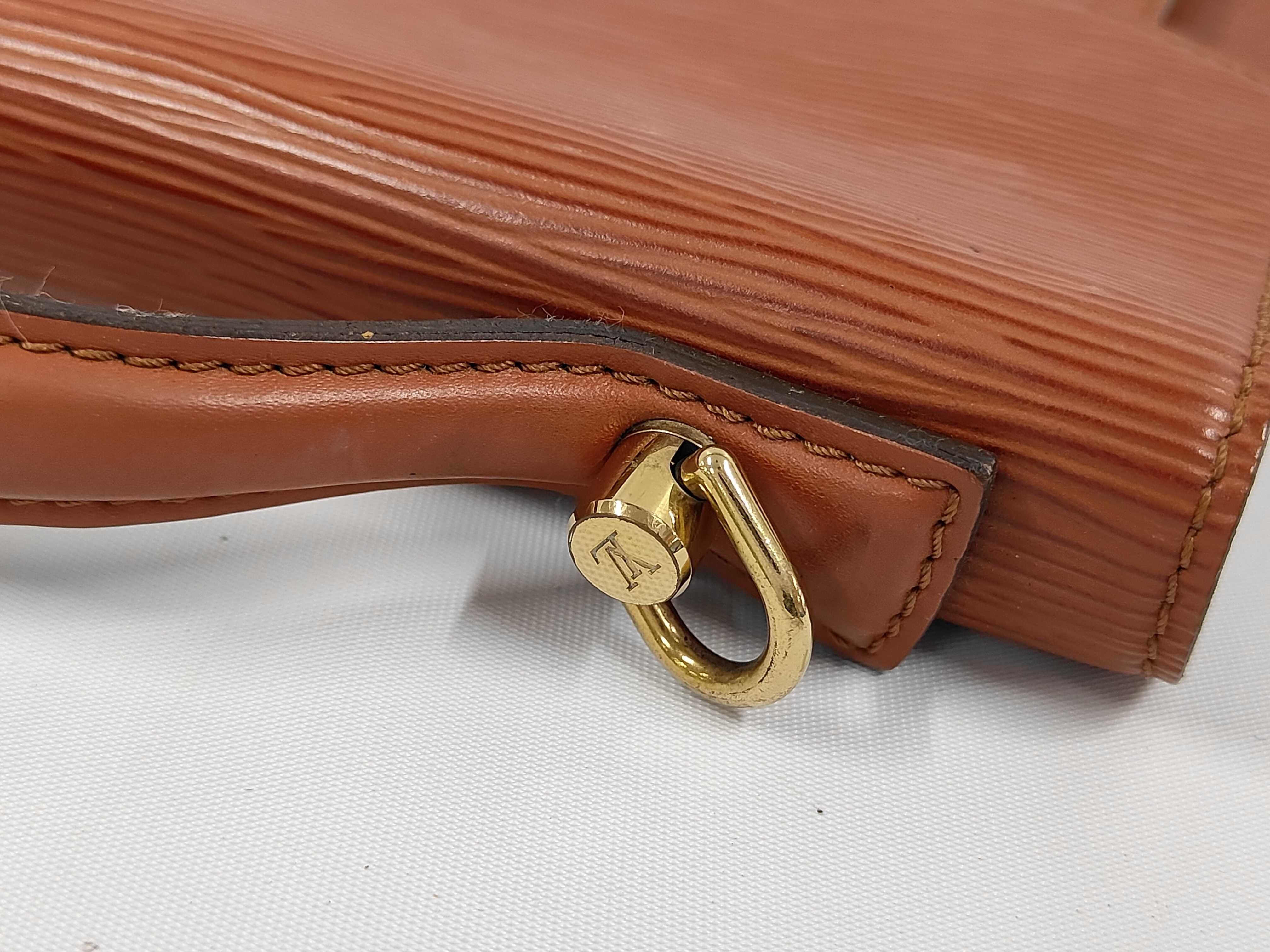 Epi Monceau handbag, brown, no strap, SR1904. — view 6
