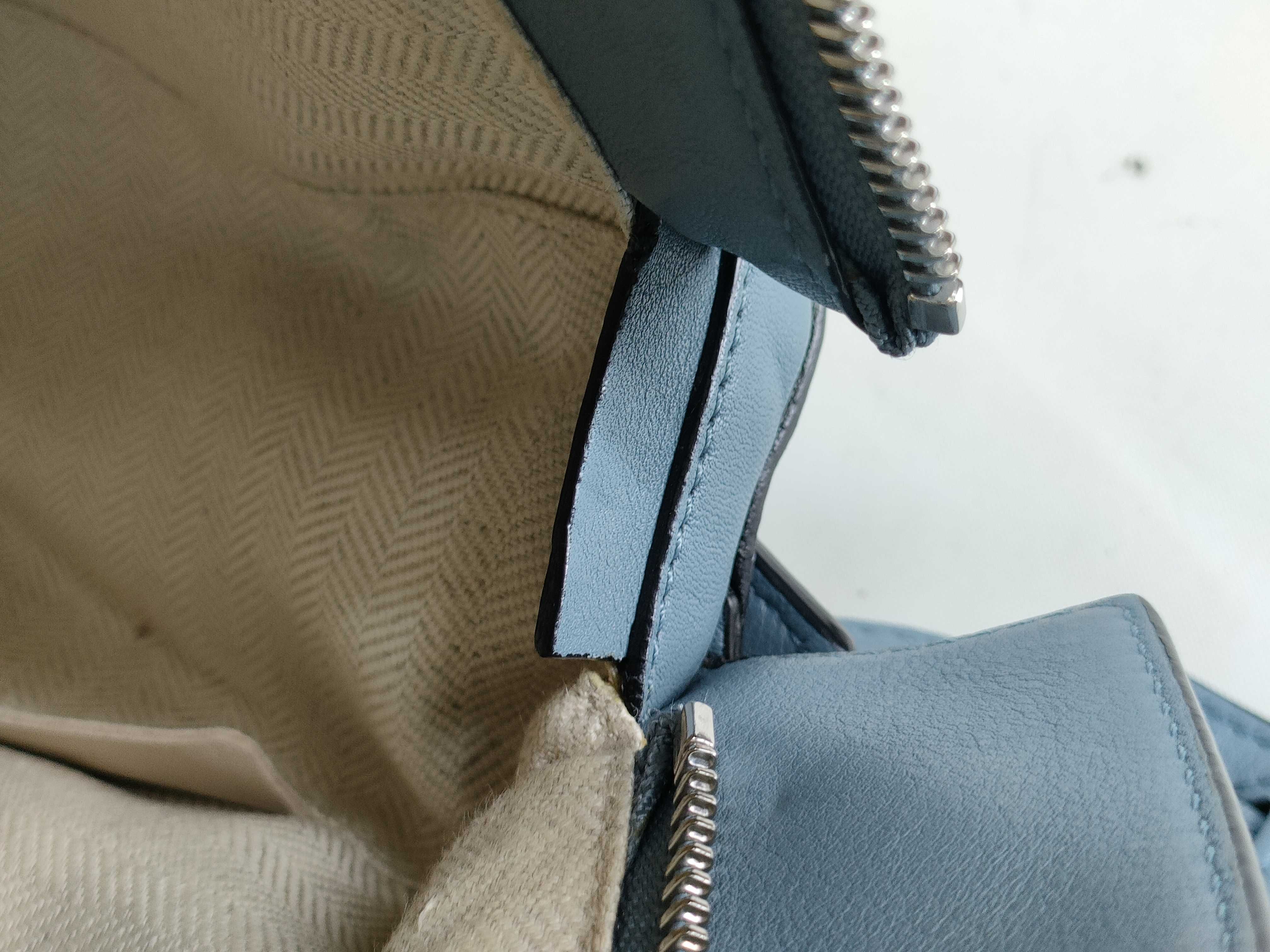 Blue Calf Puzzle Bag, Size S — view 12