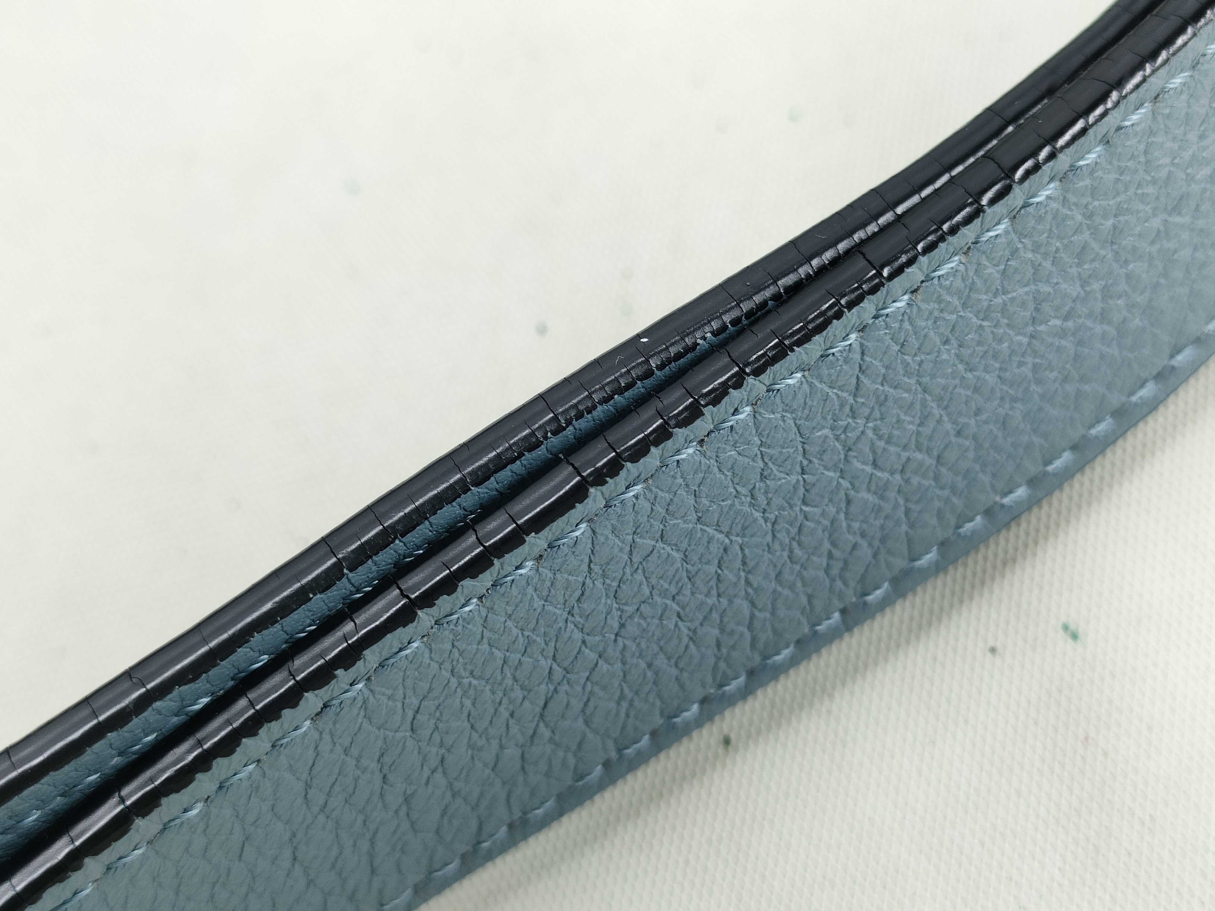 Blue Calf Puzzle Bag, Size S — view 7