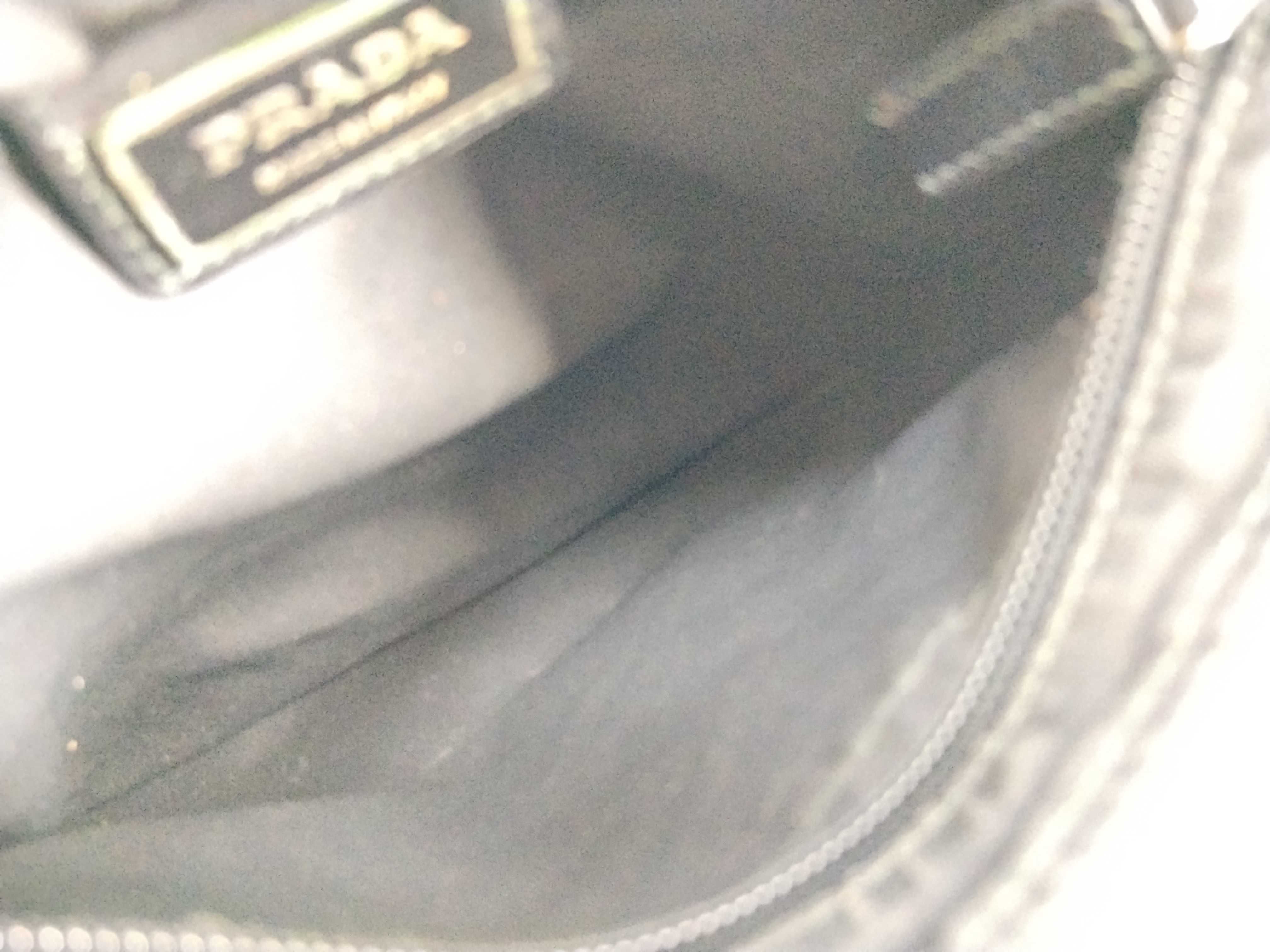 Nylon Shoulder Bag, Black Nylon Shoulder Bag — view 11