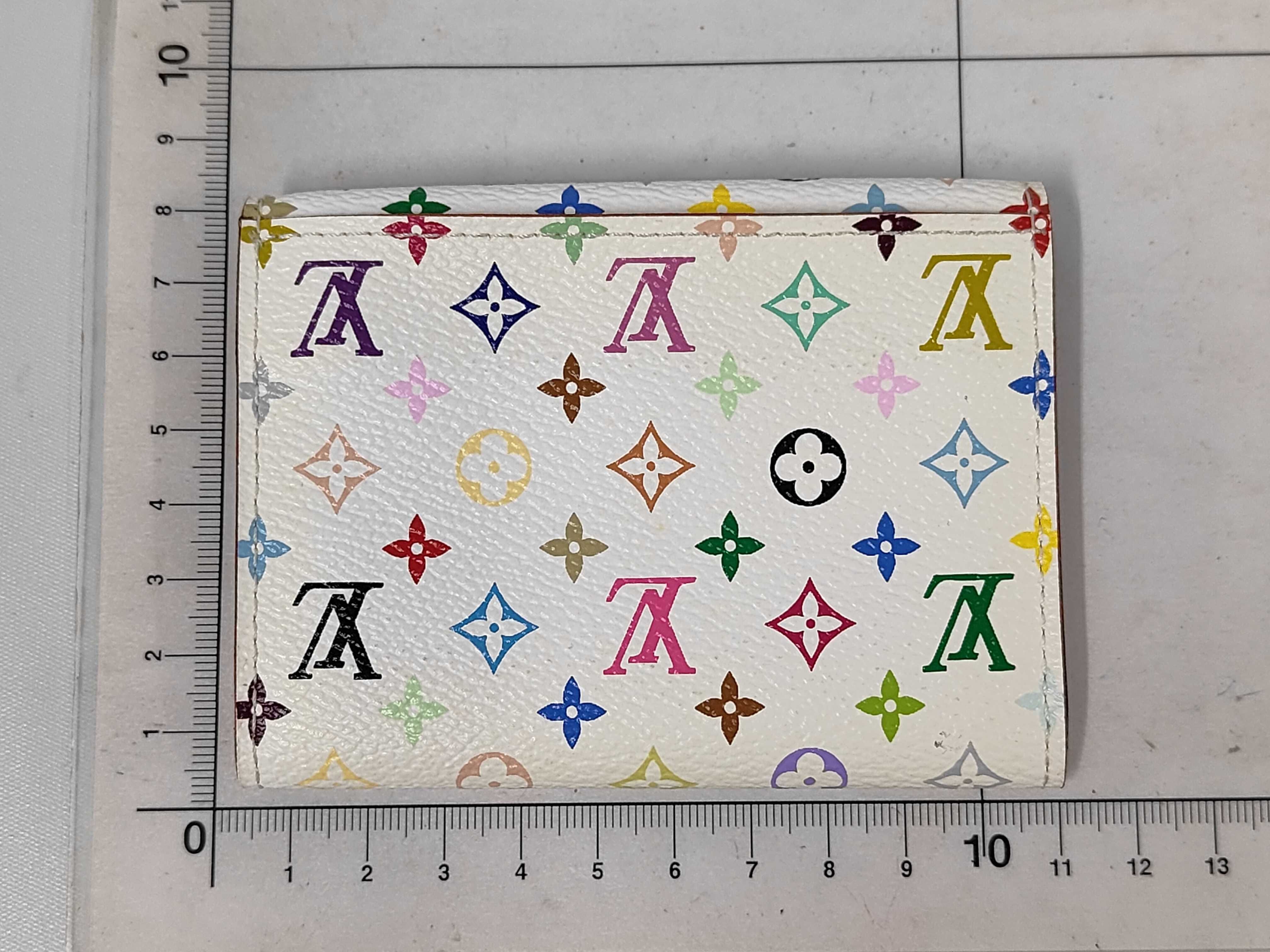 Monogram Multicolor Envelope Carte de Visite Wallet — view 2