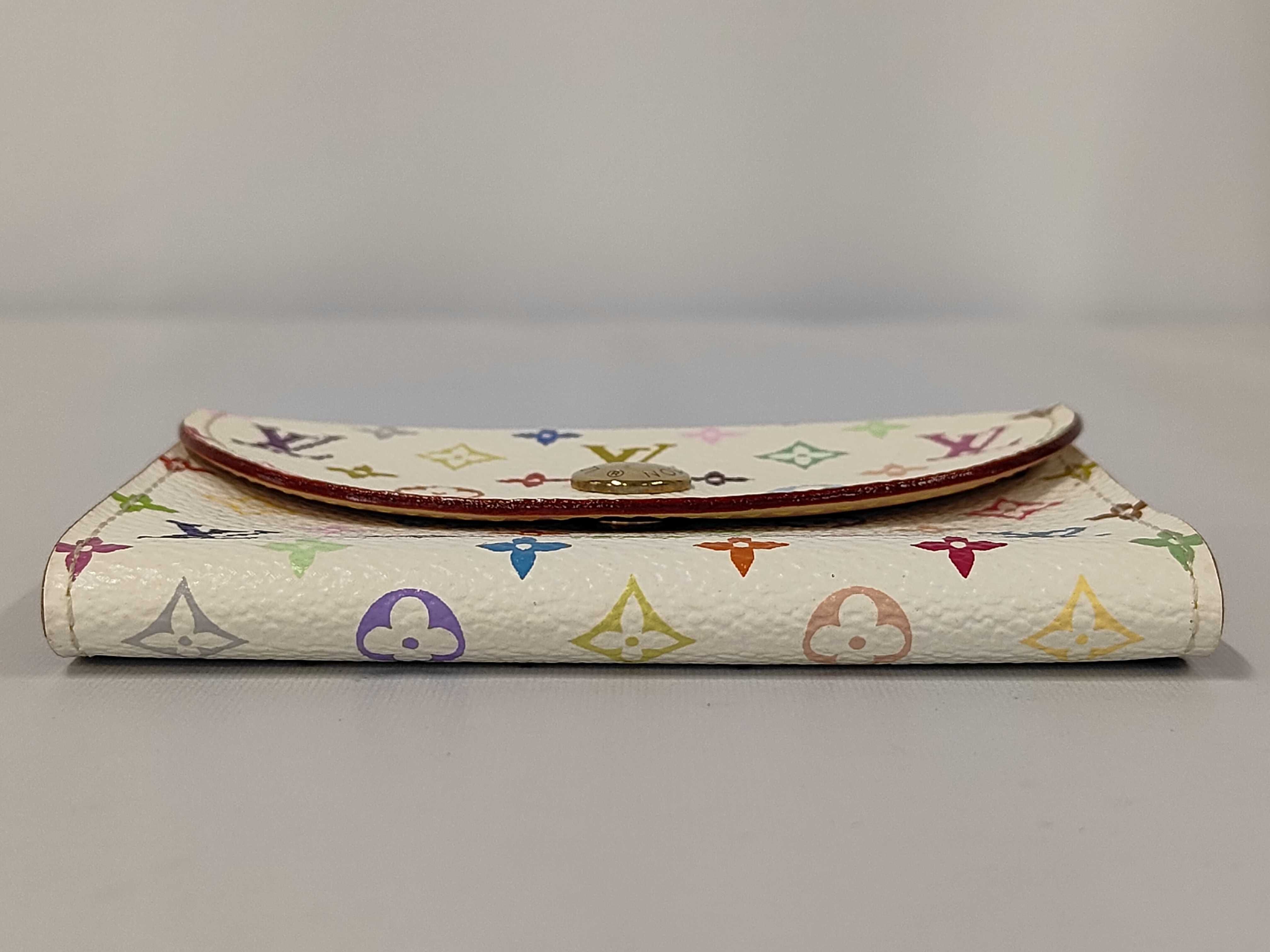 Monogram Multicolor Envelope Carte de Visite Wallet — view 4