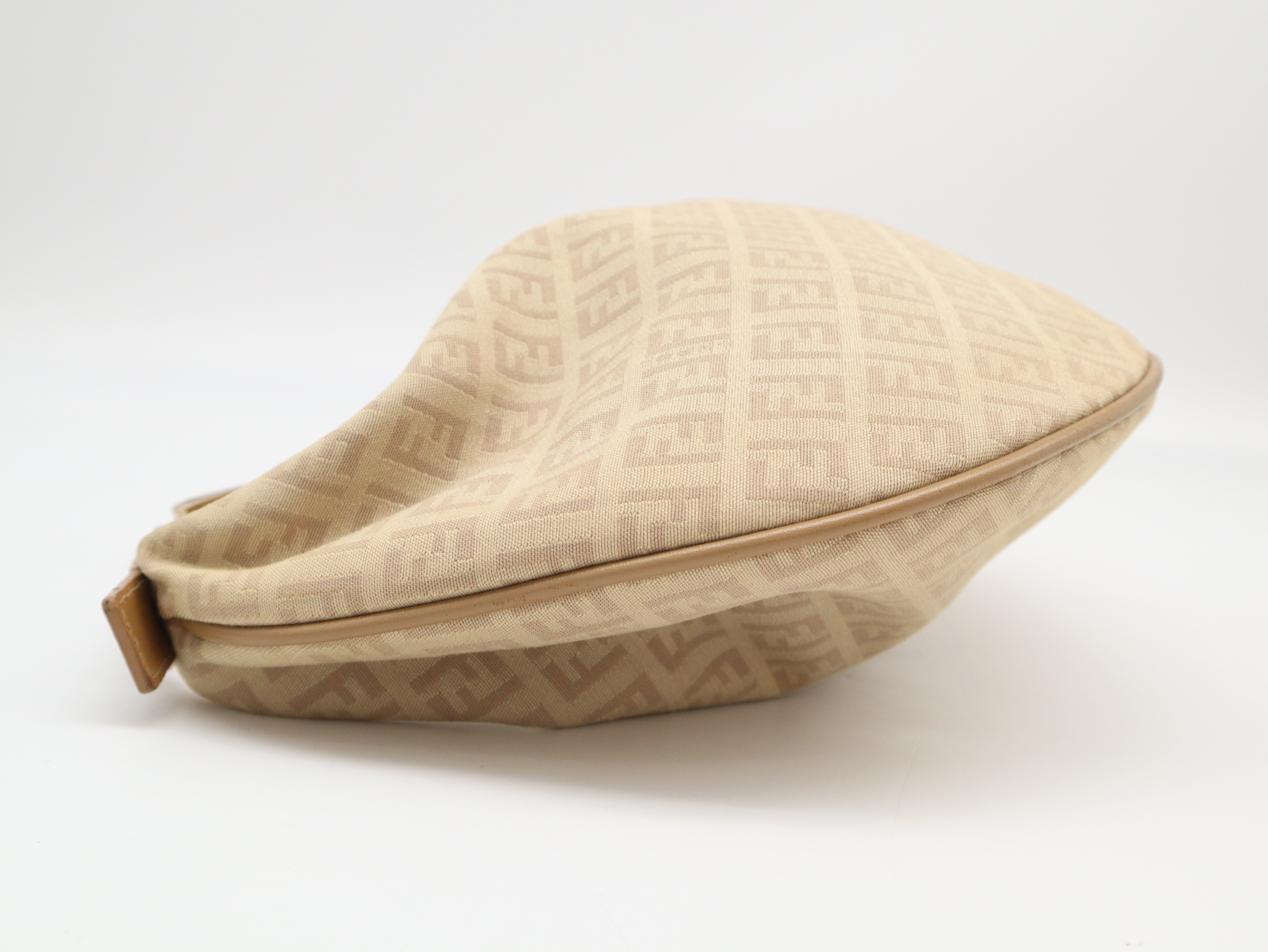Zucchino Shoulder Bag, Beige Shoulder Bag — view 3