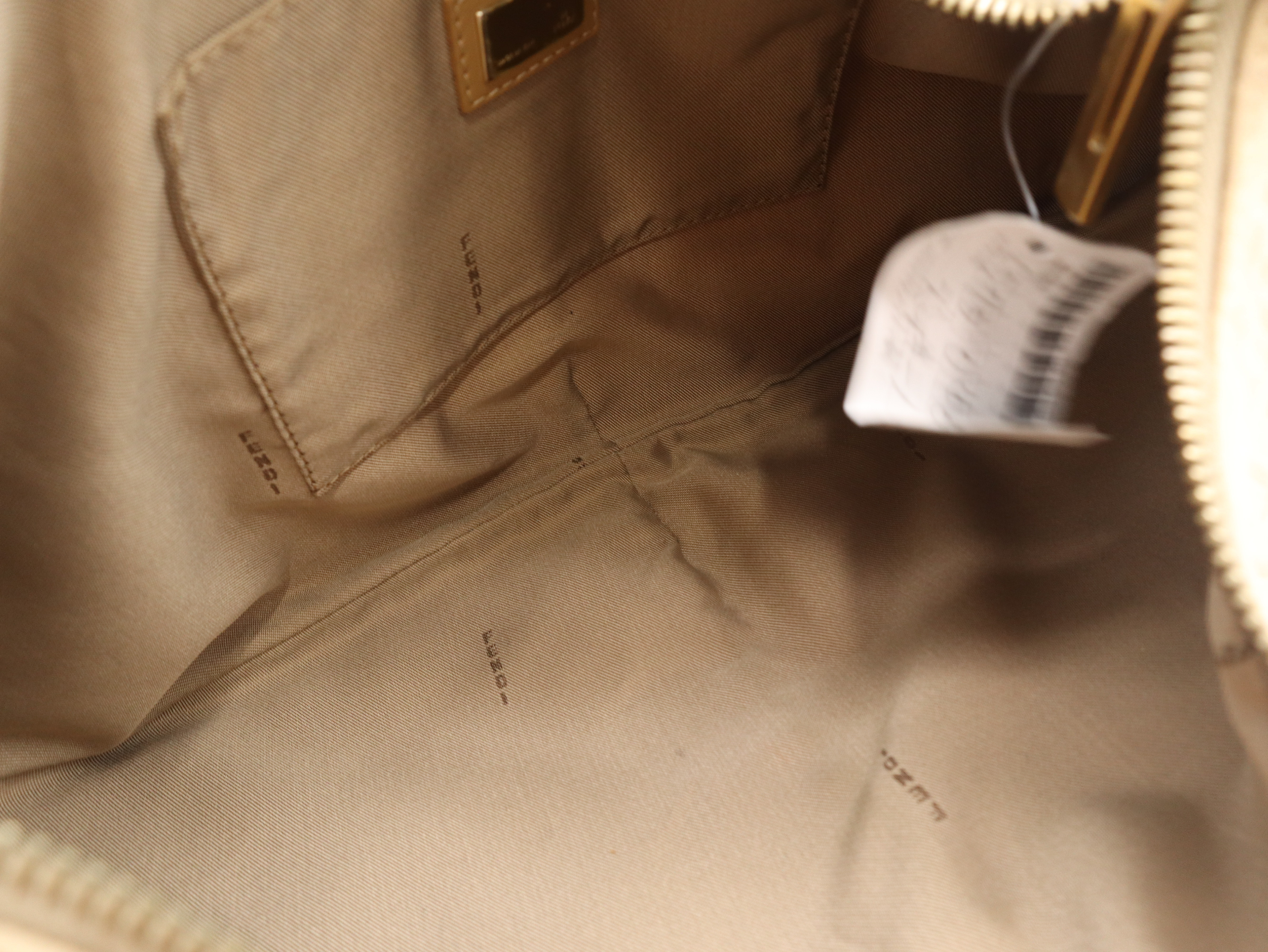 Zucchino Shoulder Bag, Beige Shoulder Bag — view 10