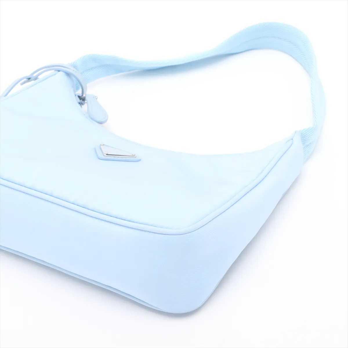 Tessuto Nylon Handbag Blue — view 3