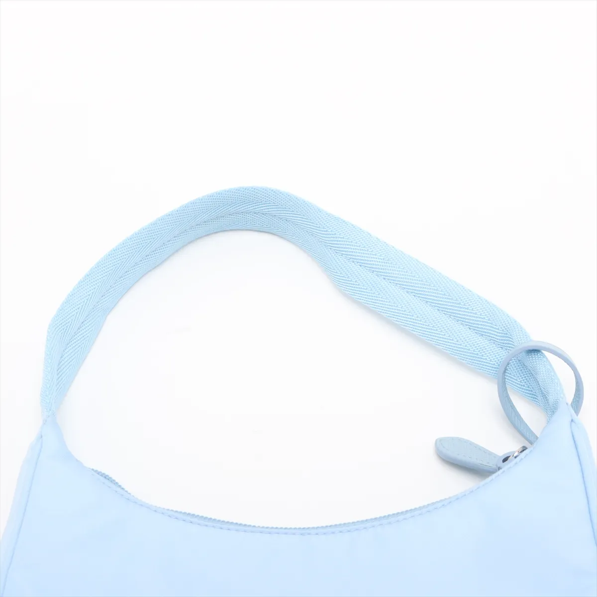 Tessuto Nylon Handbag Blue — view 6