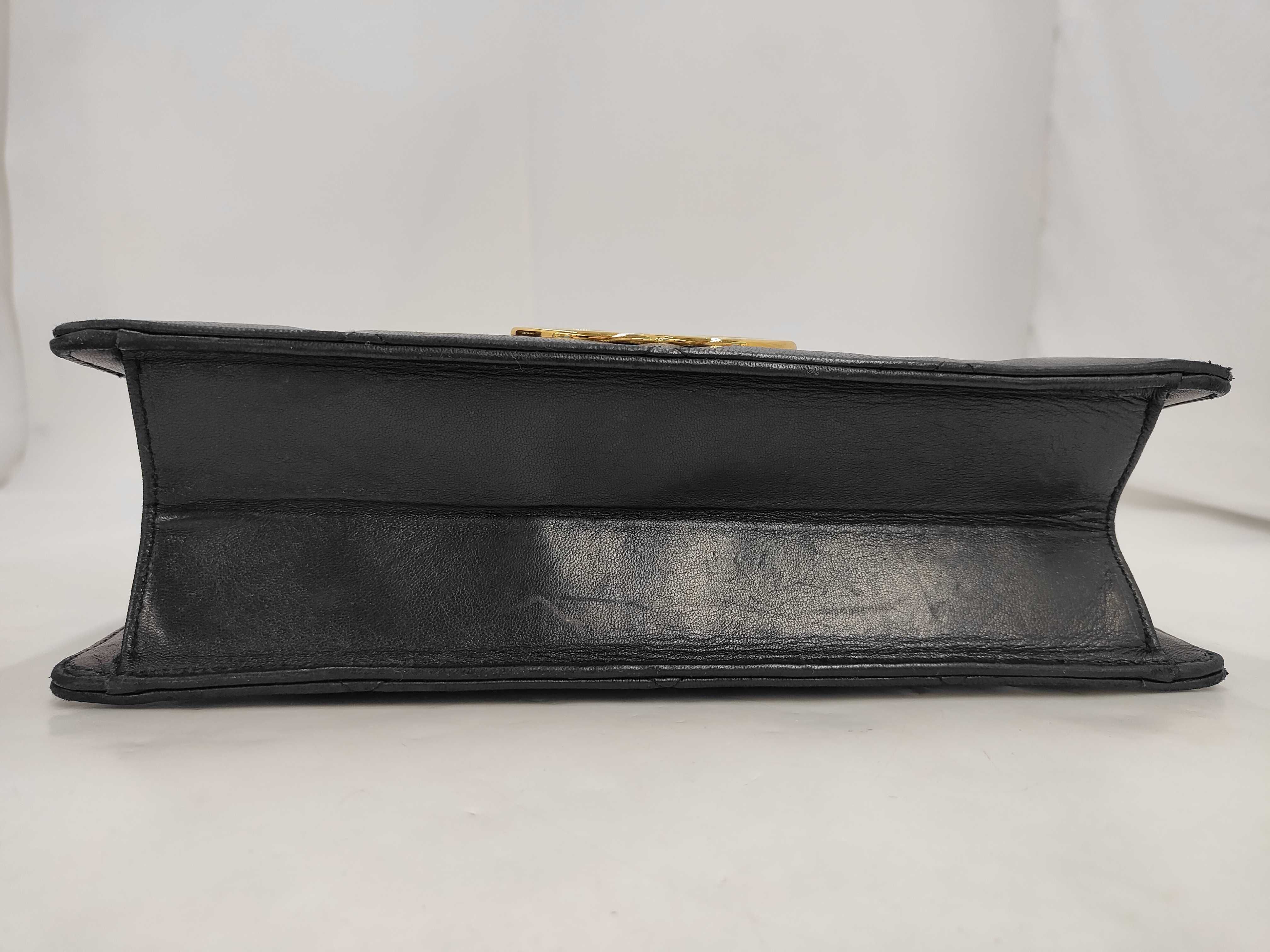 bag, Chanel Coco shoulder bag, black, with dust bag, box, and guarantee card. — view 3