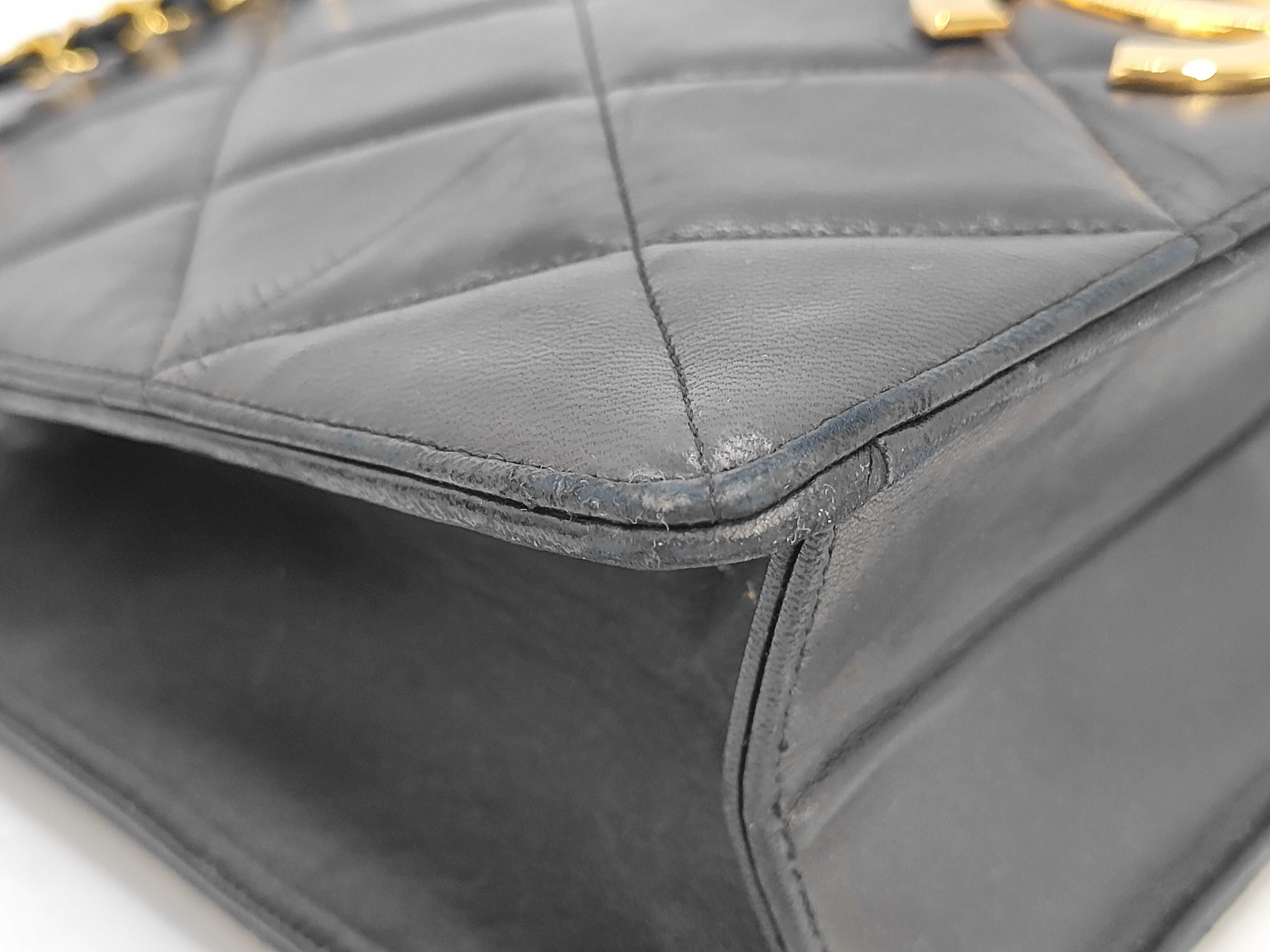 bag, Chanel Coco shoulder bag, black, with dust bag, box, and guarantee card. — view 4