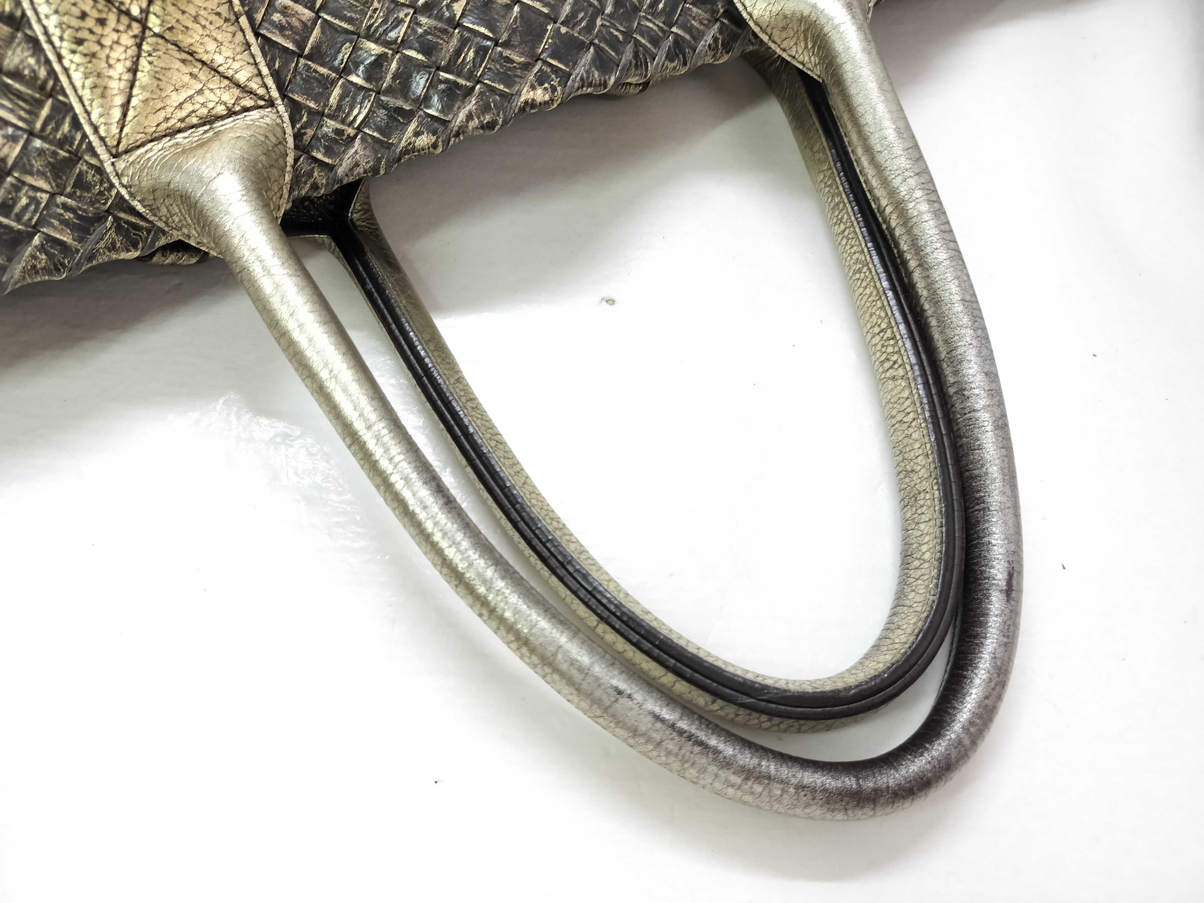 Intrecciato ID- Cowskin Cabas 42cm GM Tote bag — view 3