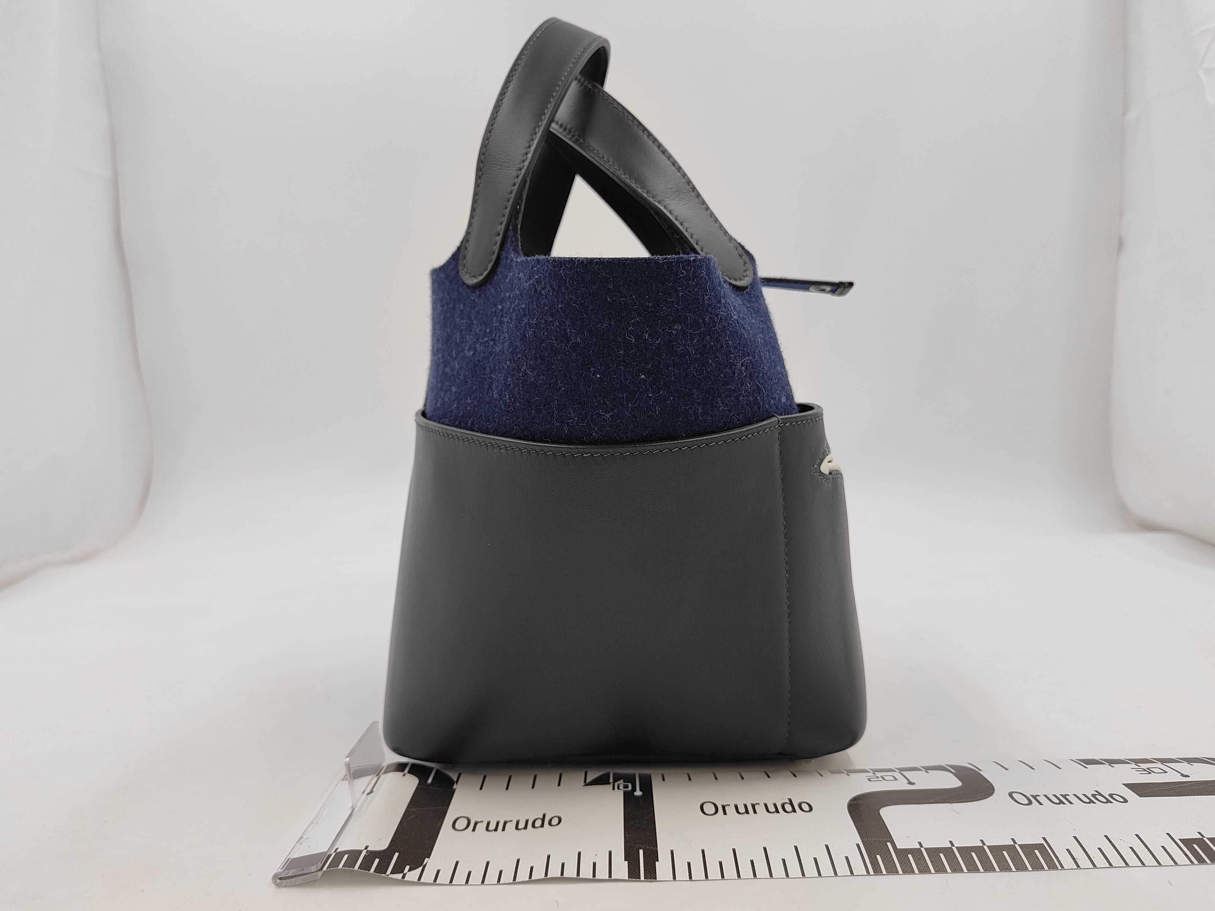 Picotin Lock 18 Go Team Swift x Felt W Stamp Accessories: Dust bag, Canade key, Handbag — view 2
