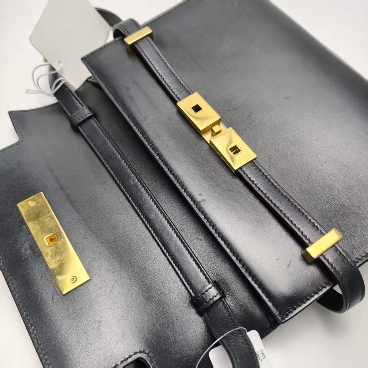 【*Shipped from: China*】Yves Saint Laurent Manhattan Leather Shoulder Bag — view 5
