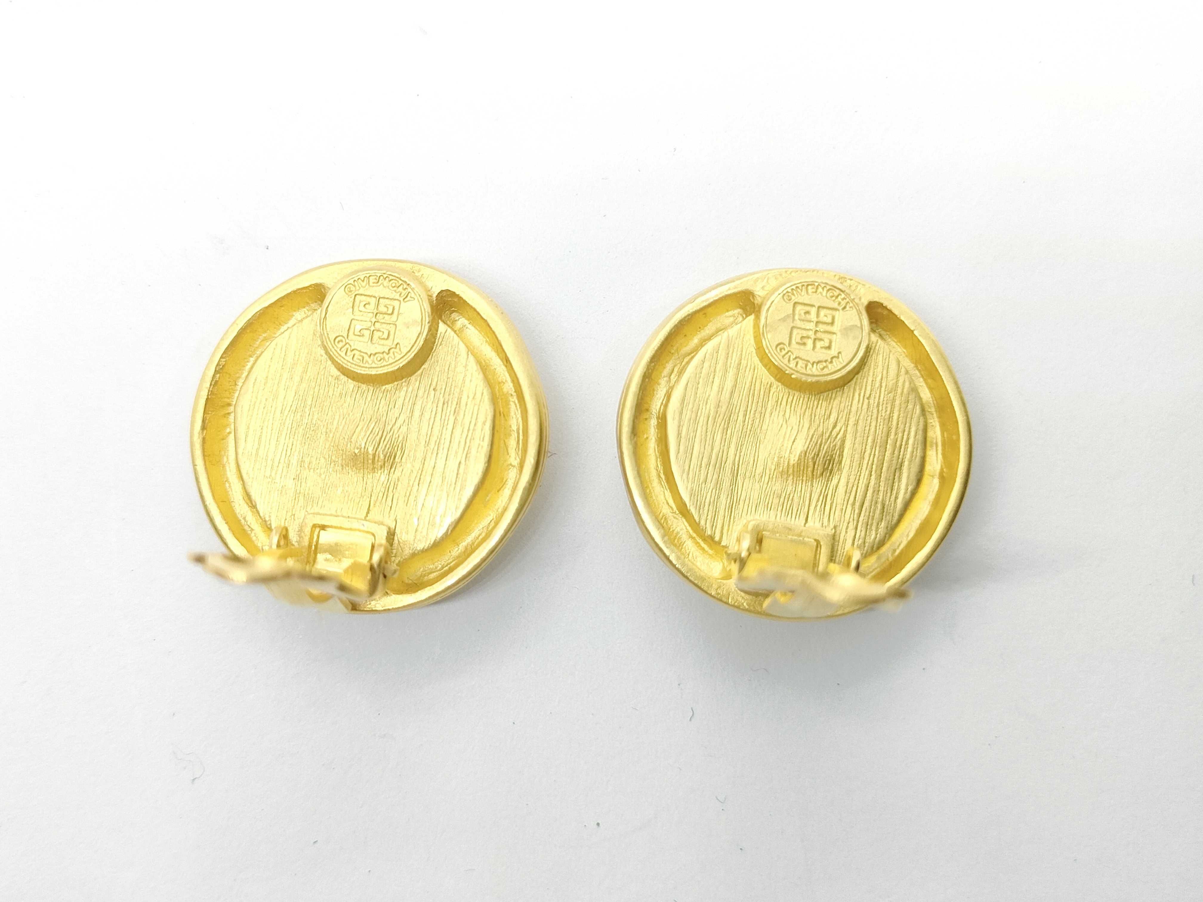Vintage Circle Earrings 21.8g — view 2