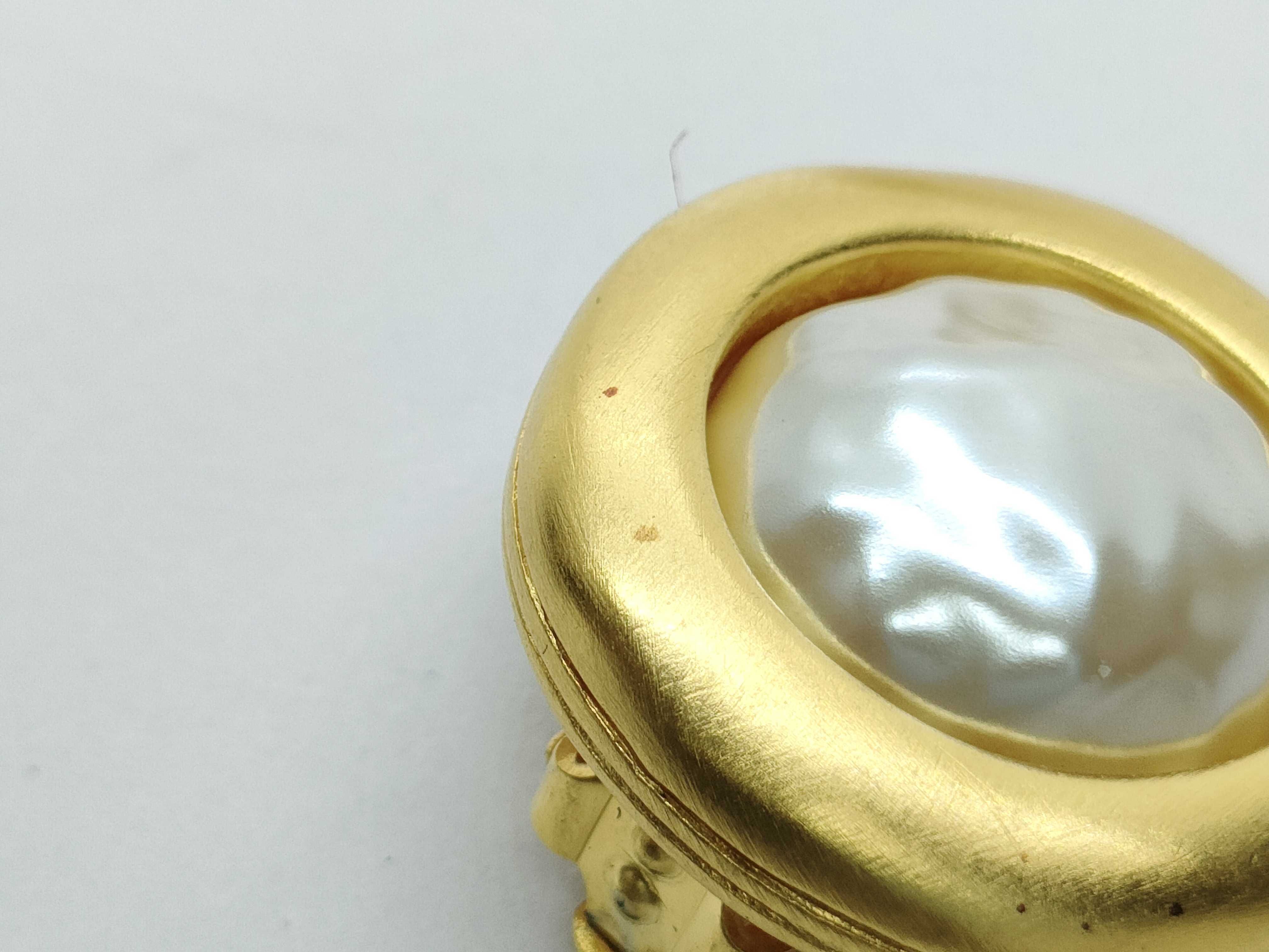 Vintage Circle Earrings 21.8g — view 7