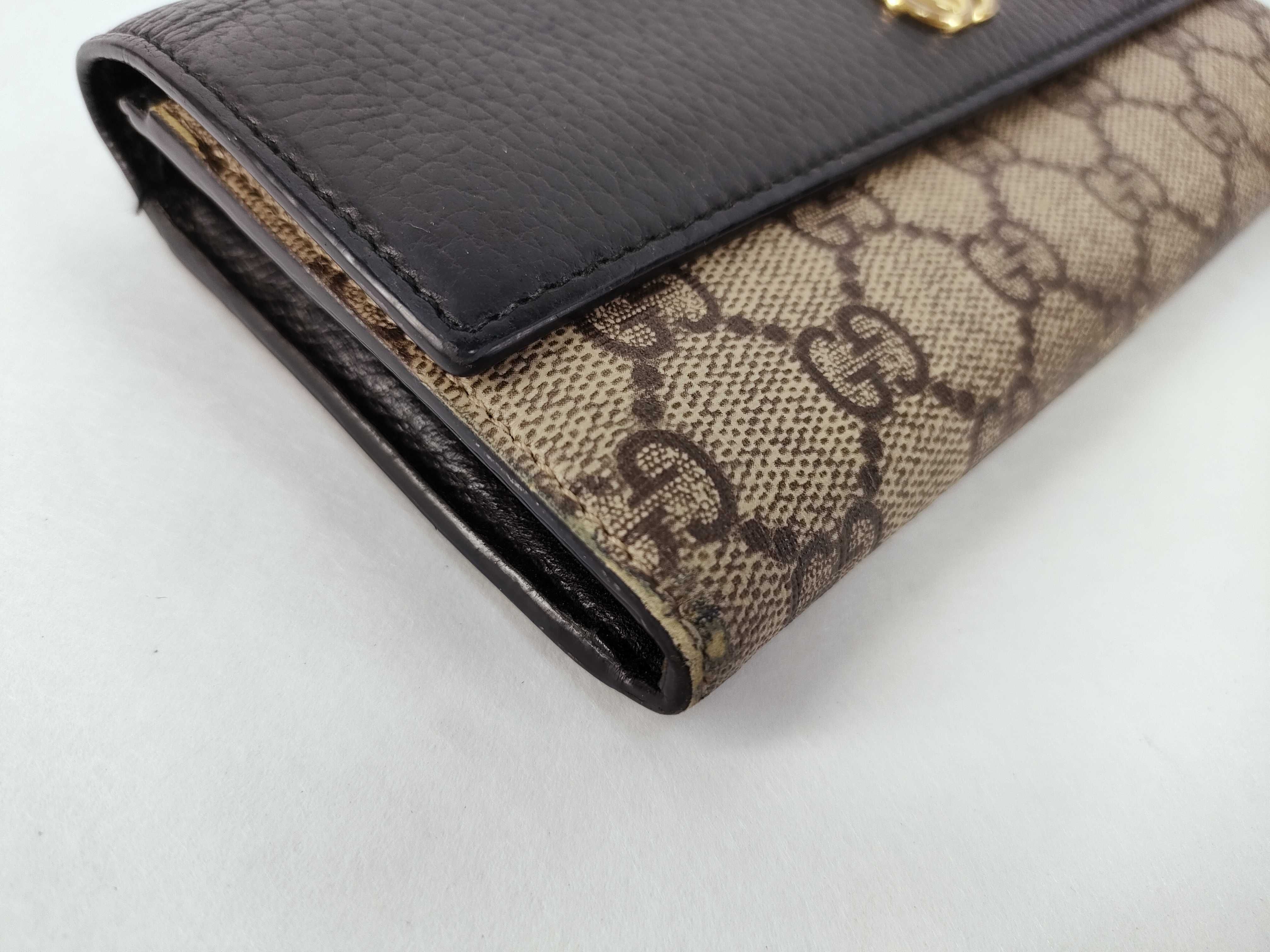 GG canvas wallet, leather wallet — view 3