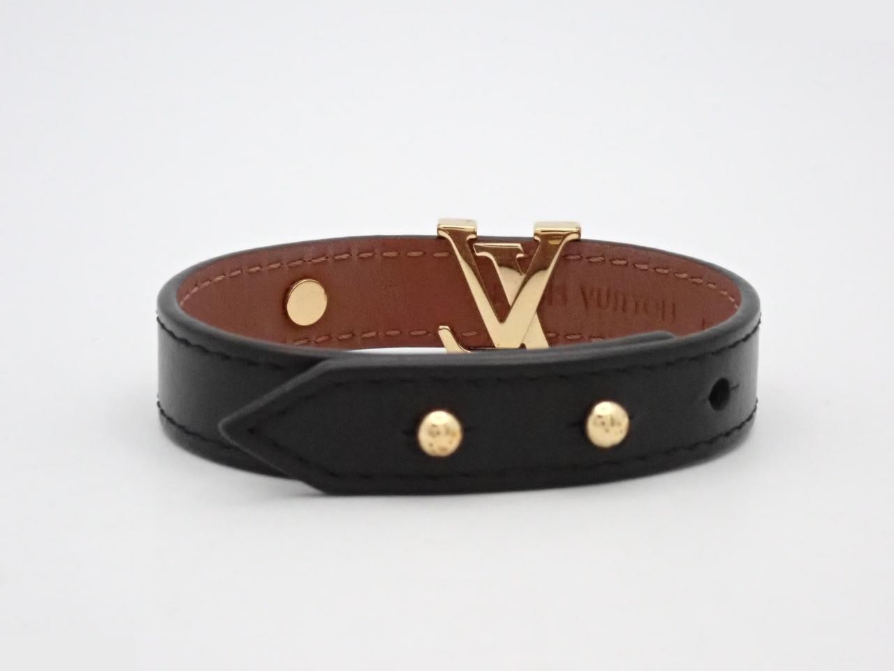 Monogram leather (small items), bracelets, bangles (leather and fabric), iconic. — view 2