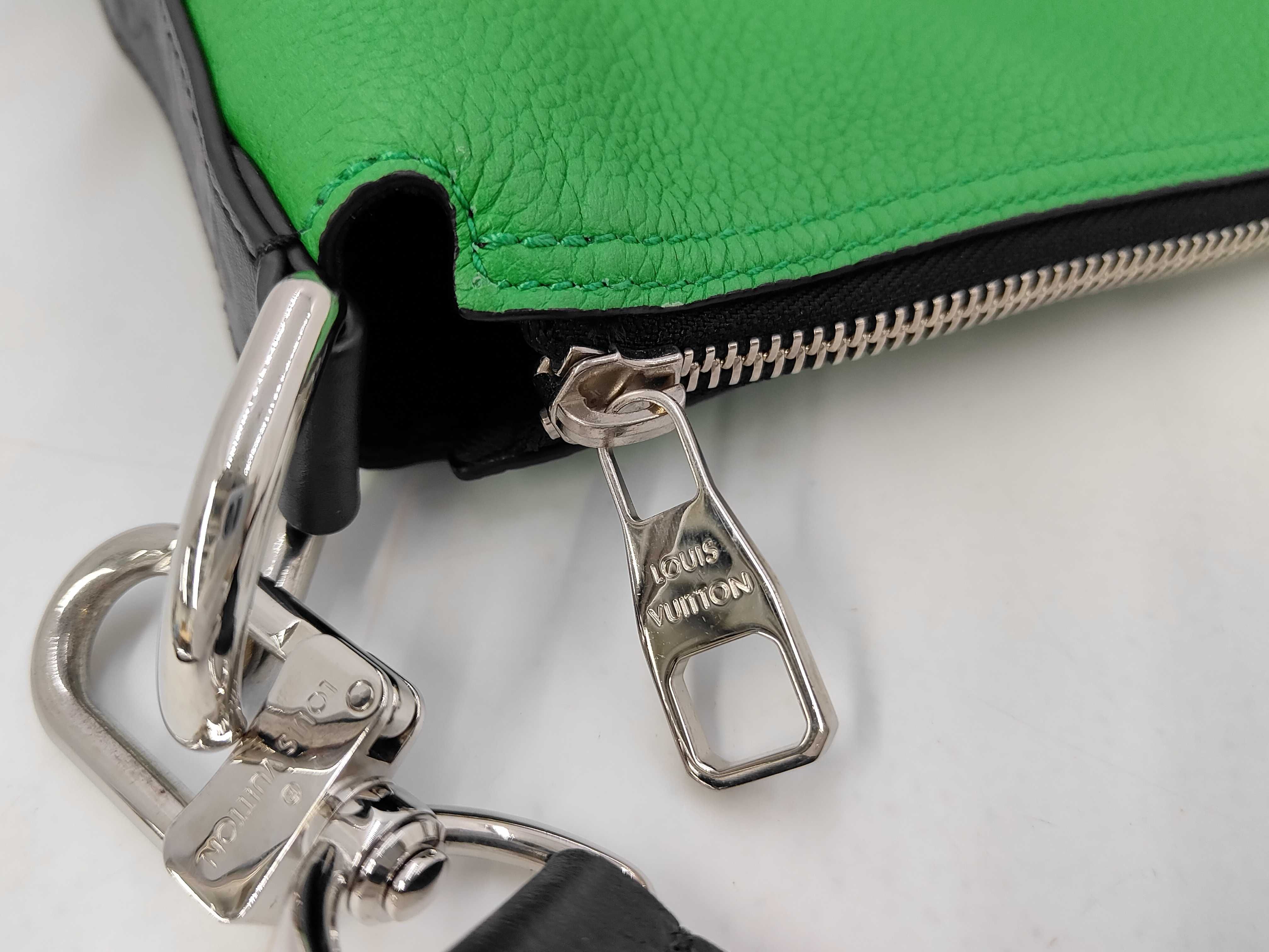 LV Louis Vuitton Cruiser Leather Shoulder Bag — view 8