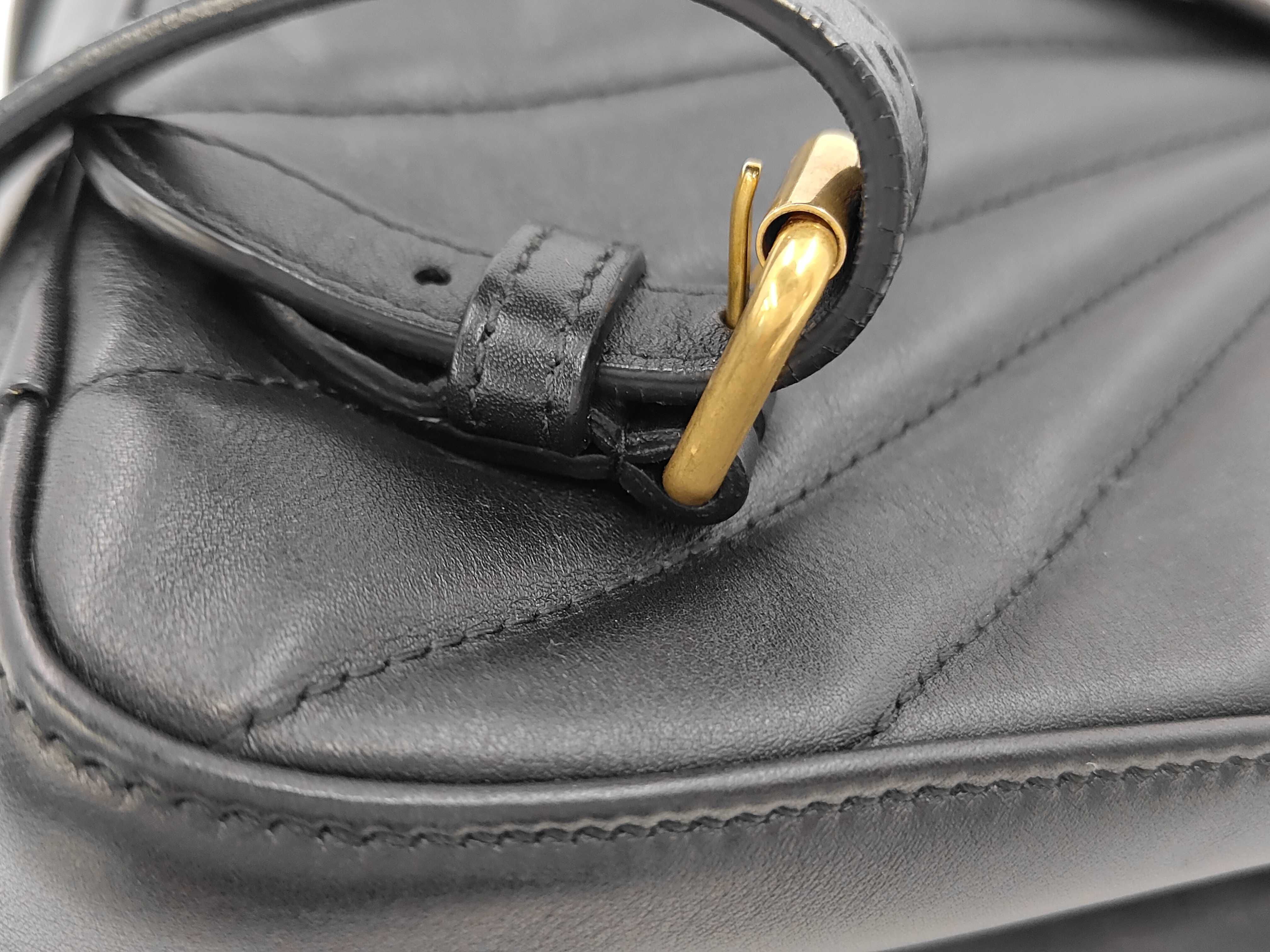 Bamboo Queen Margaret Bamboo Leather Backpack Handbag — view 6