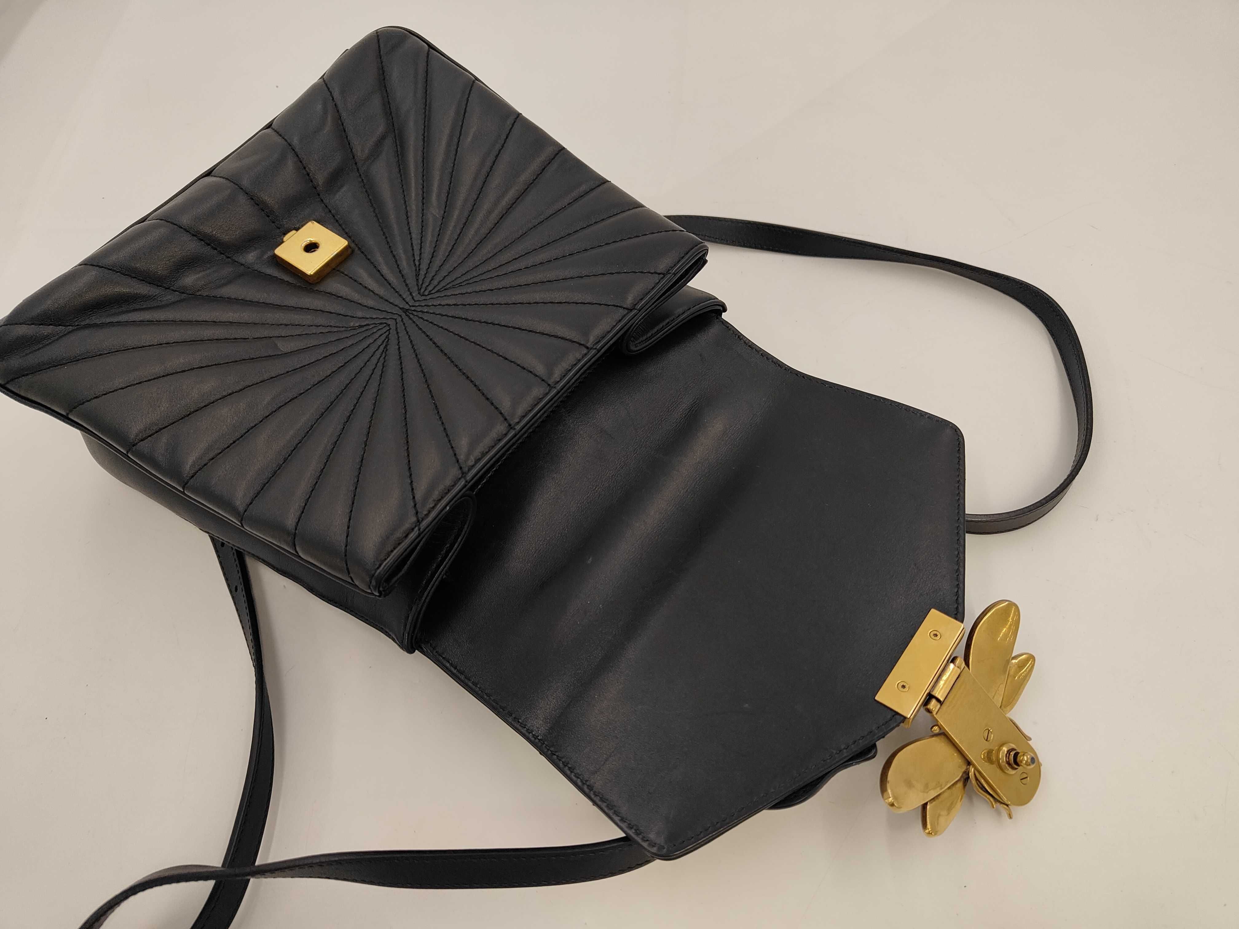 Bamboo Queen Margaret Bamboo Leather Backpack Handbag — view 9