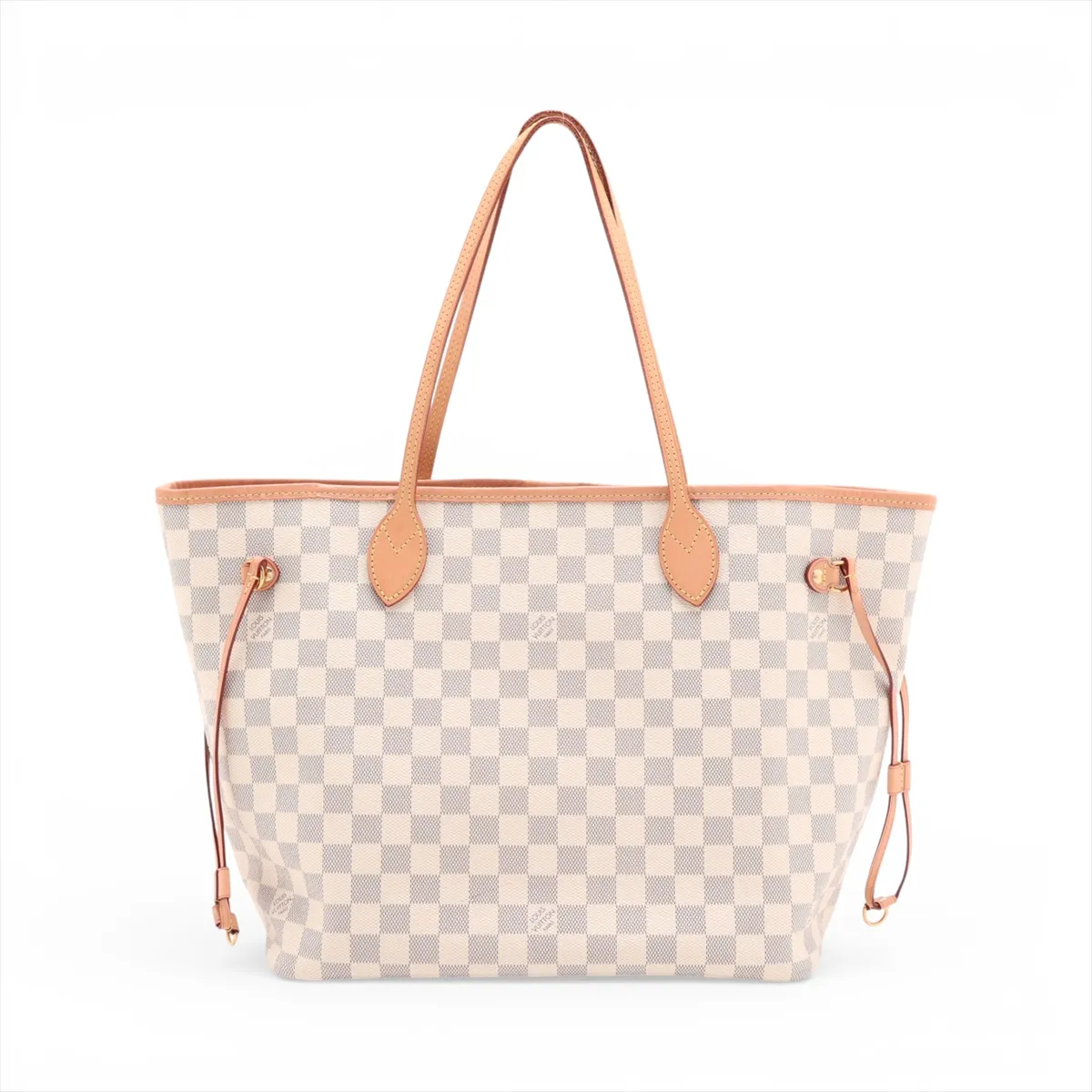 Damier Azur Neverfull MM N40603 White (RFID detected) — view 2