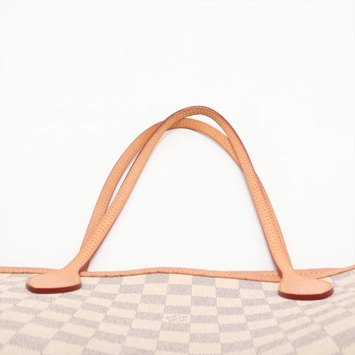 Damier Azur Neverfull MM N40603 White (RFID detected) — view 6