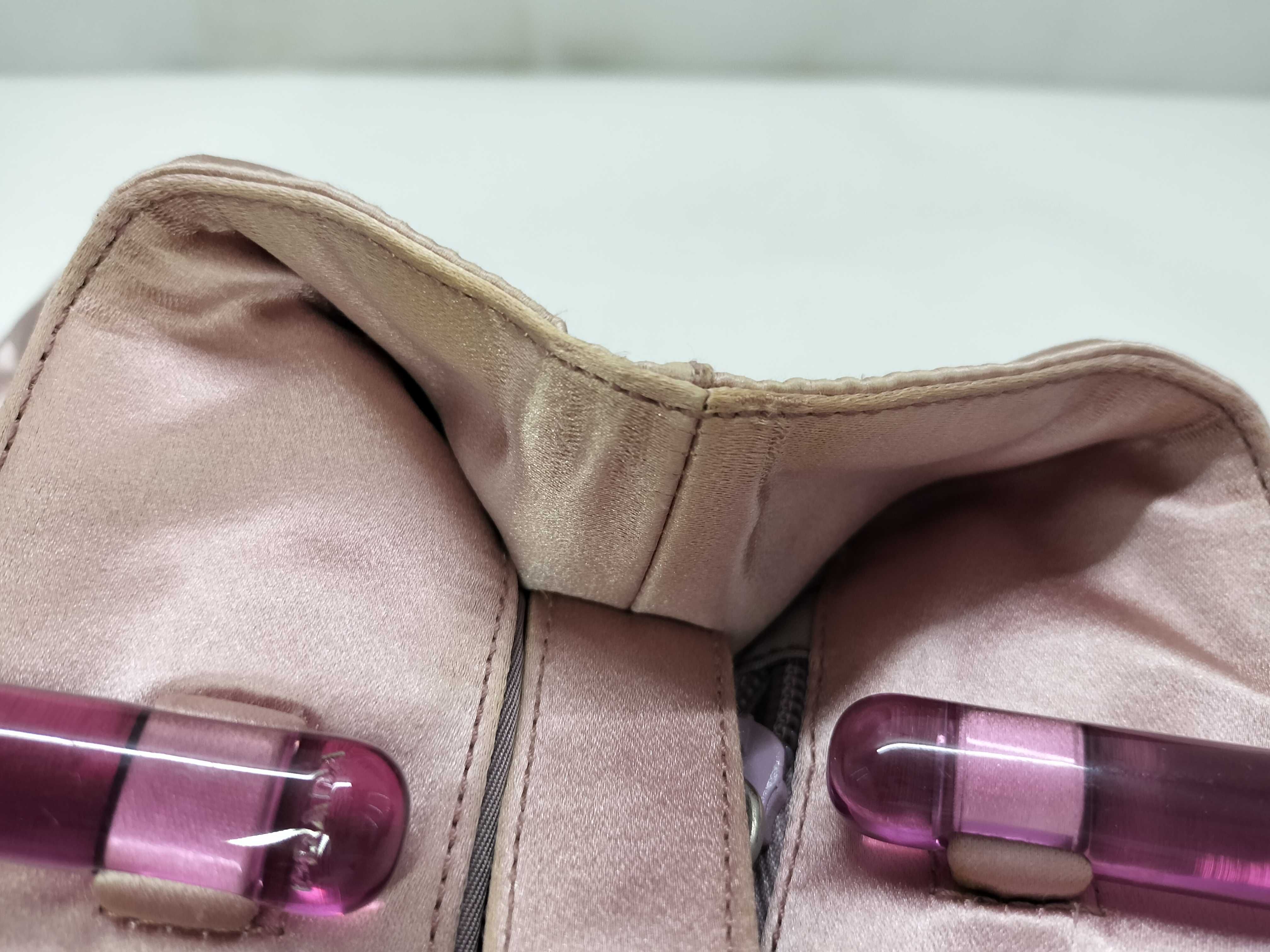nylon handbag, pink handbag. — view 12