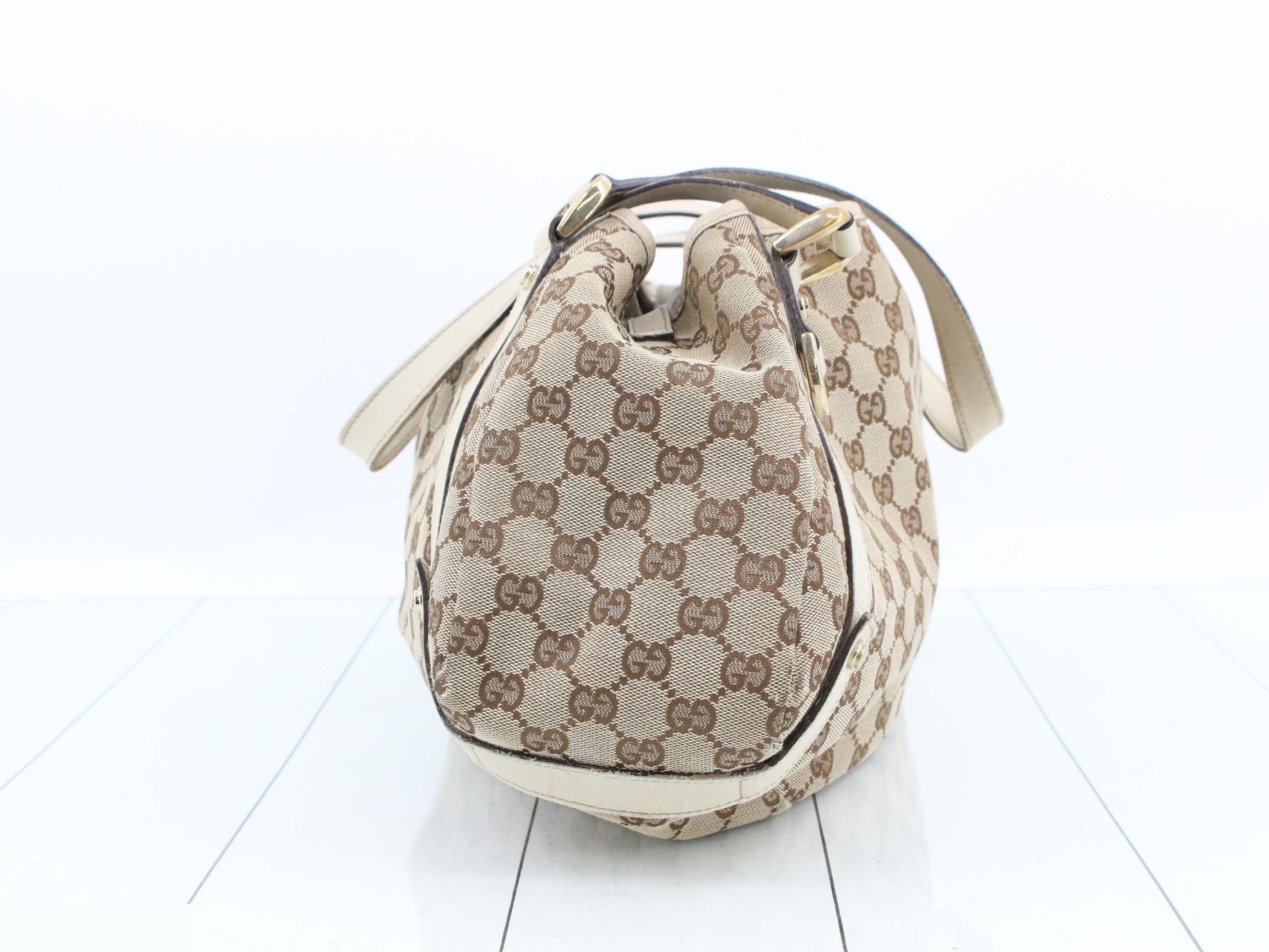 Abby GG Canvas Tote Bag — view 3