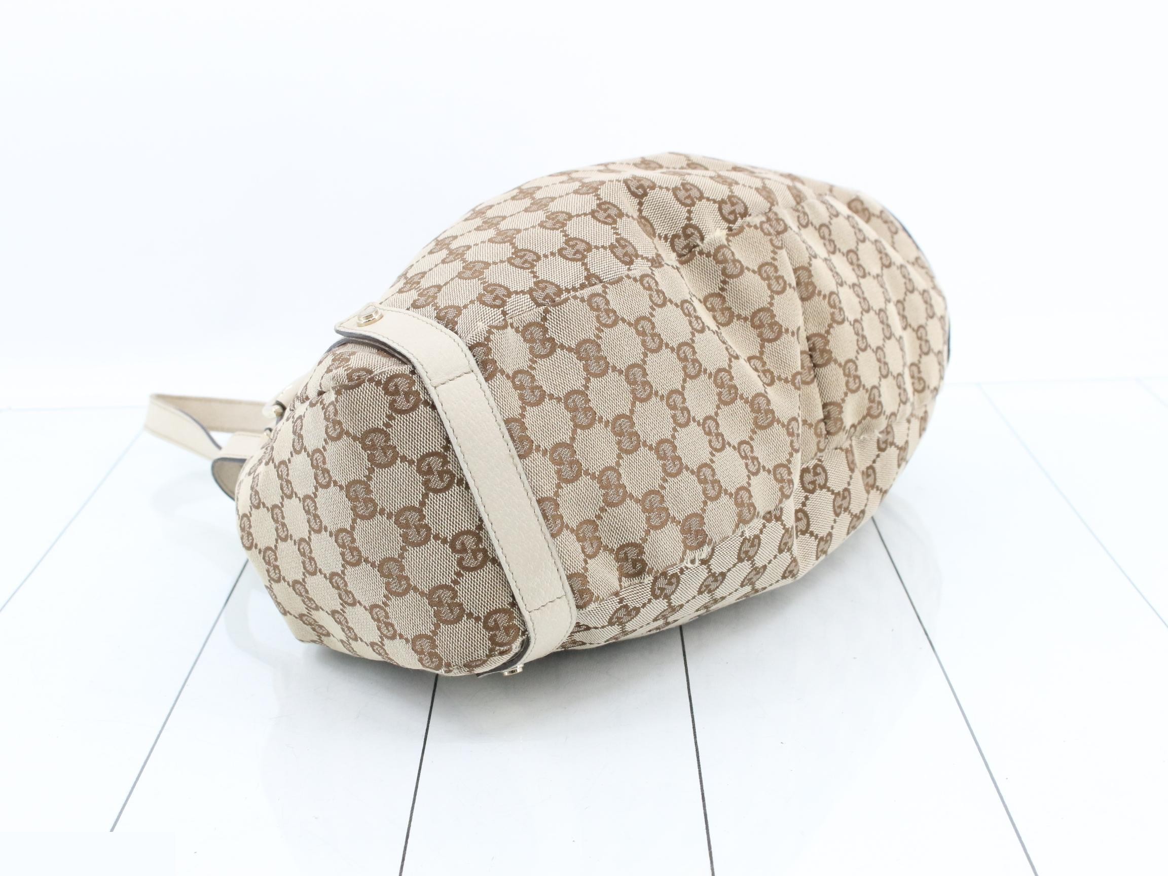 Abby GG Canvas Tote Bag — view 5