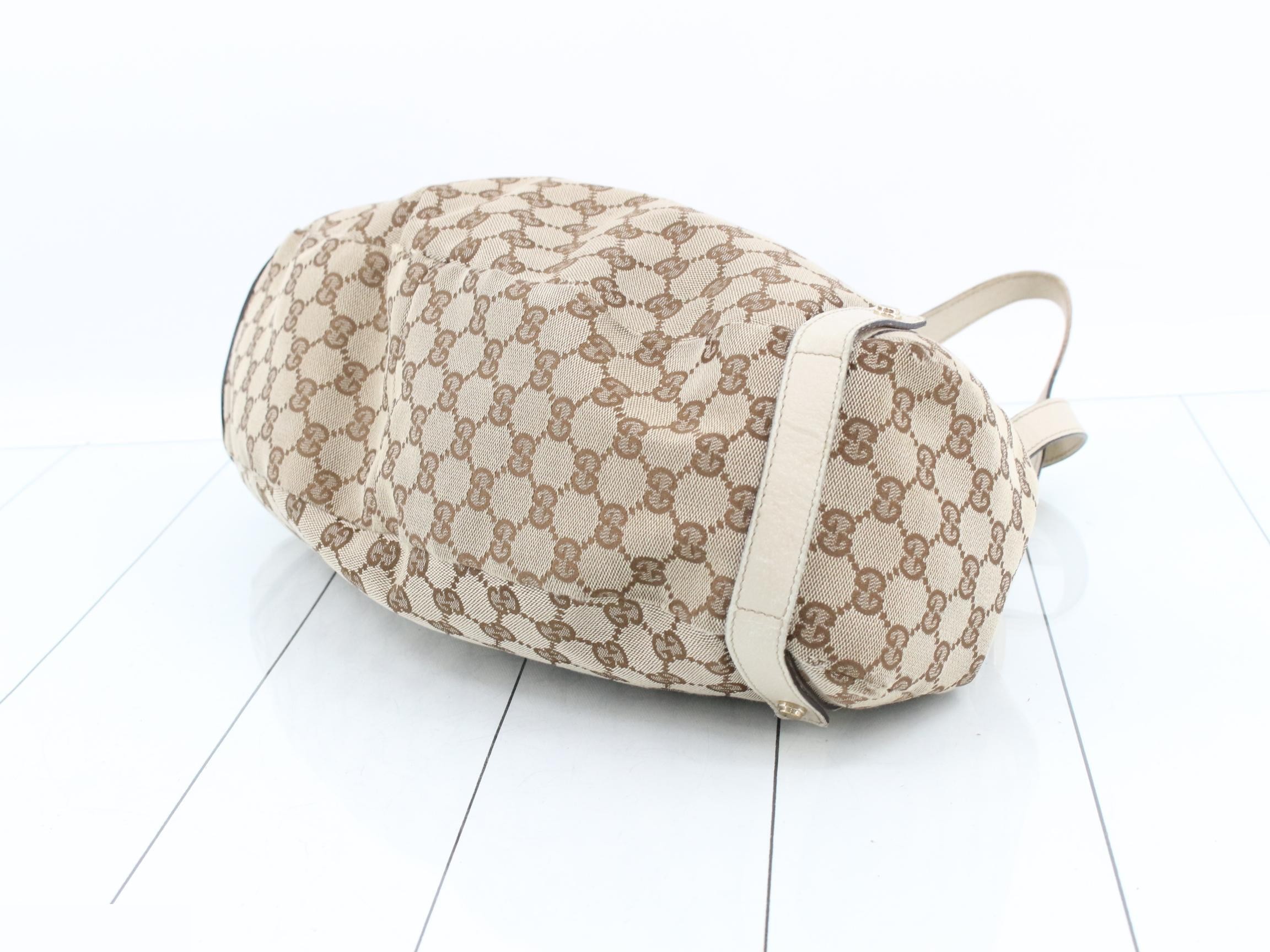 Abby GG Canvas Tote Bag — view 6