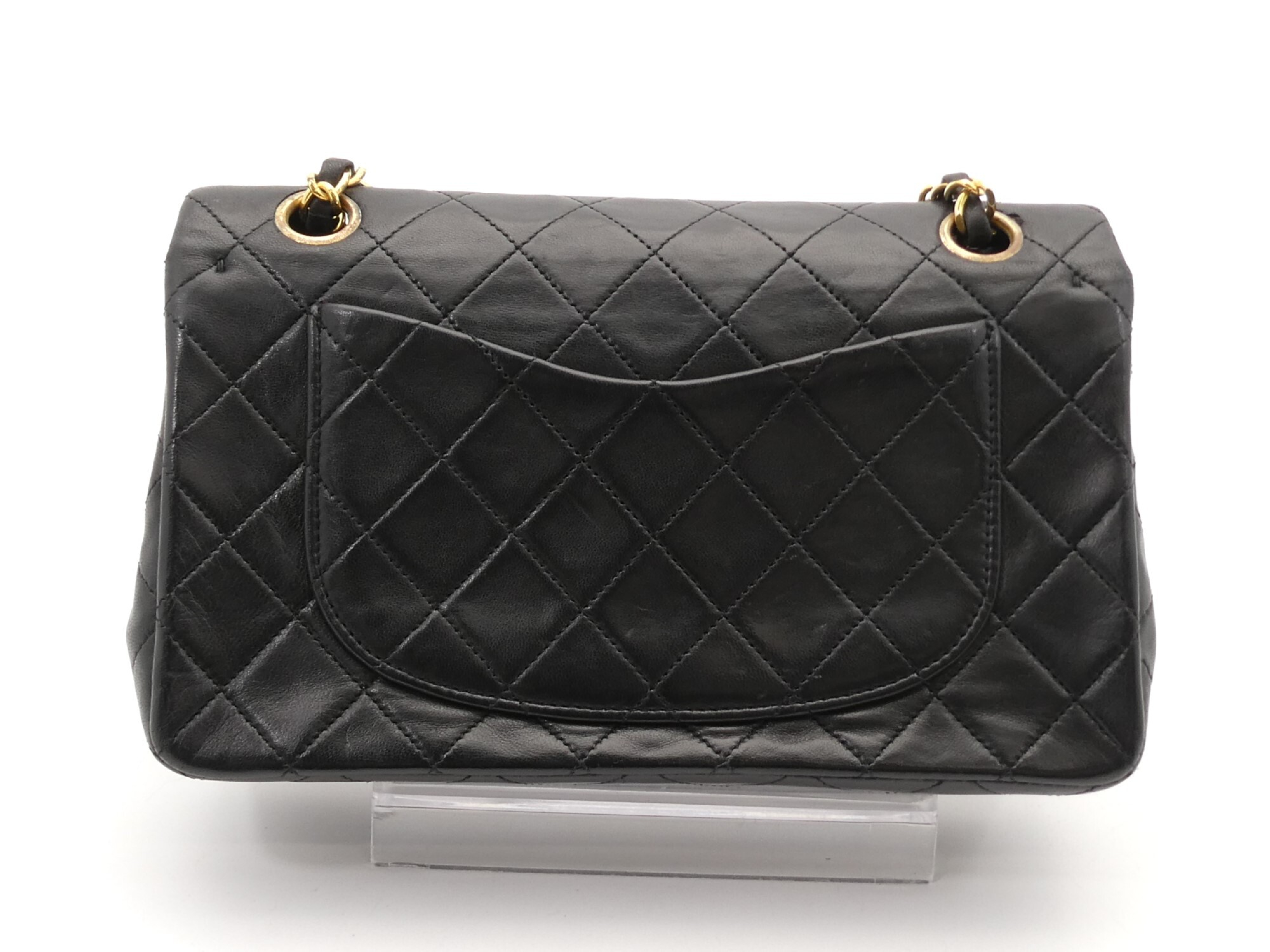 Matelassé Coco Mark Double Flap Double Chain Shoulder Bag — view 2