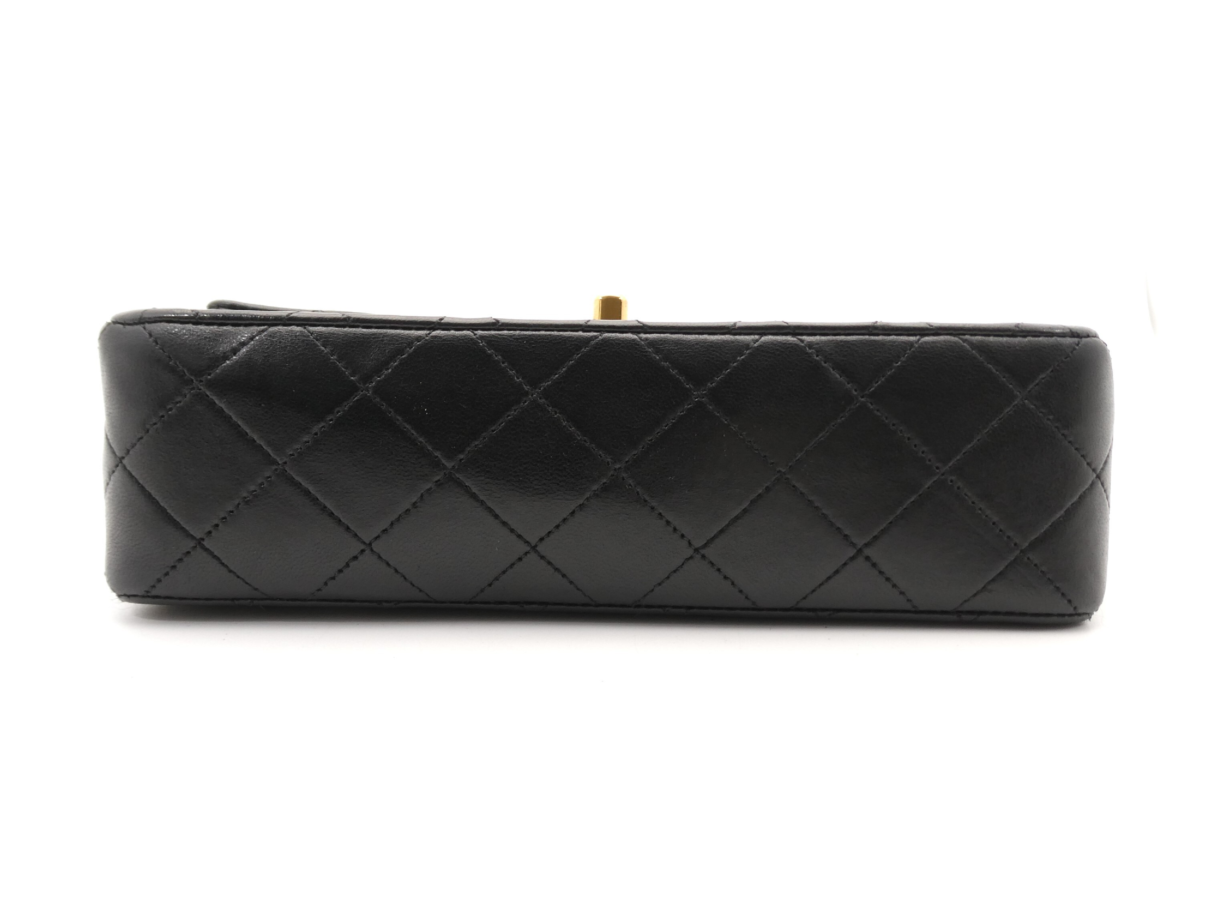 Matelassé Coco Mark Double Flap Double Chain Shoulder Bag — view 5